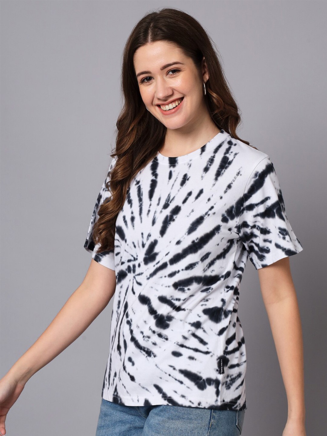 

The Dry State Tie And Dyed Cotton Oversize Fit T-shirt, Black