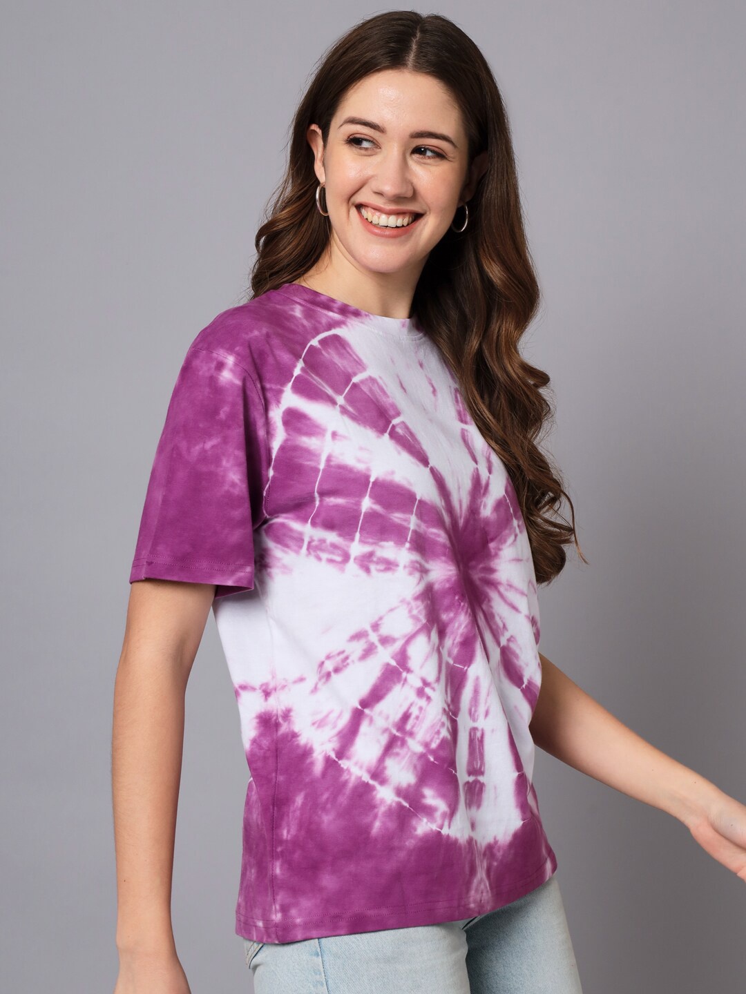 

The Dry State Tie And Dyed Cotton Oversize Fit T-shirt, White