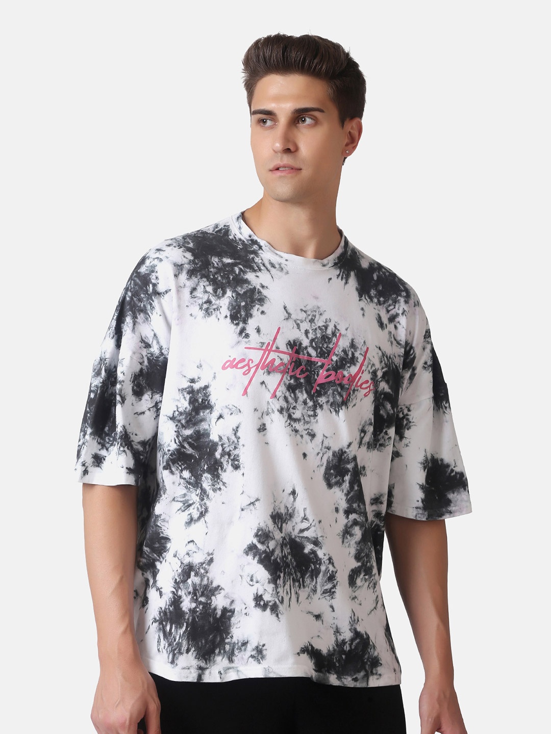 

Aesthetic Bodies Dyed Boxy Cotton T-shirt, White