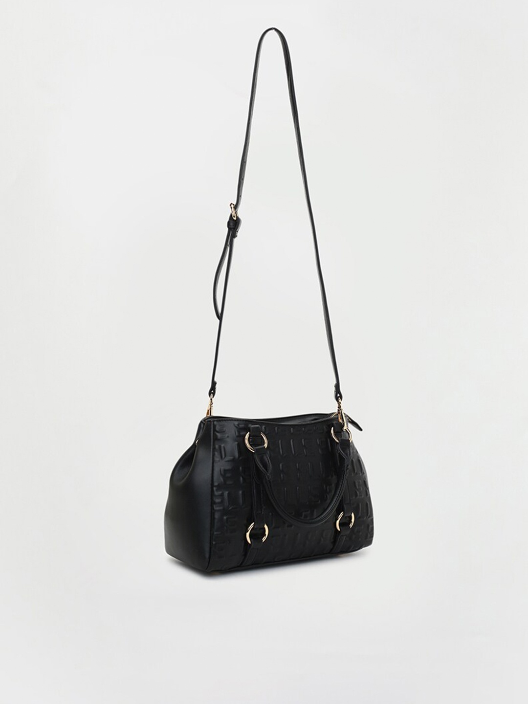 

ELLE Structured Sling Bag, Black