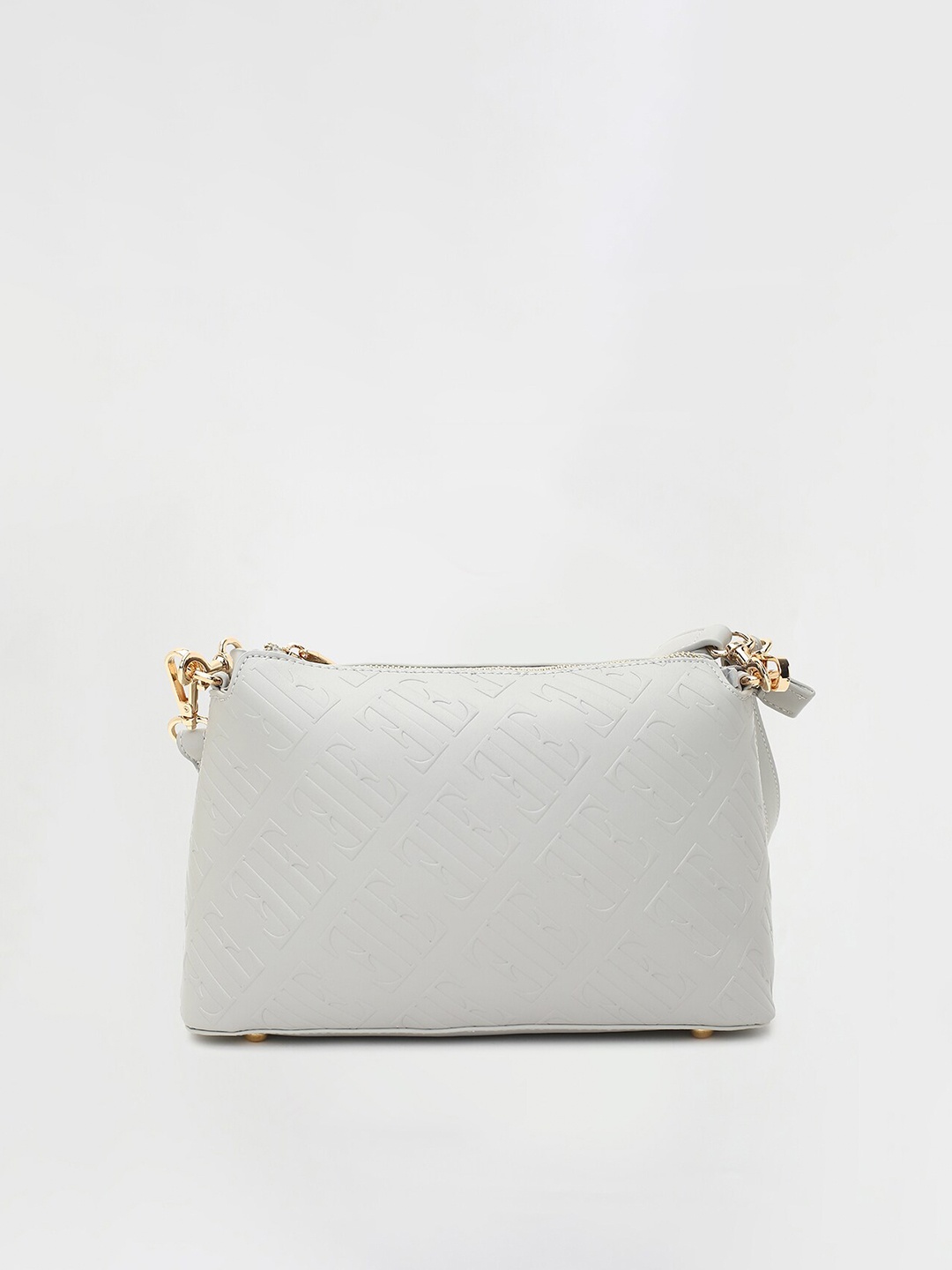 

ELLE Grey Structured Sling Bag