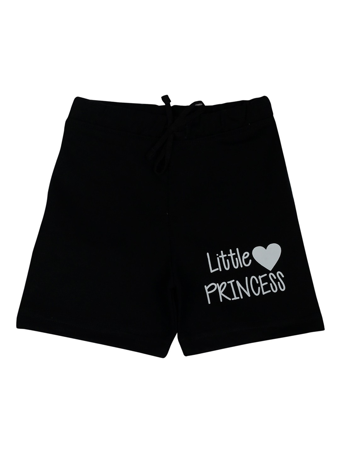 

Bodycare Kids Infants Girls Printed Regular Fit Cotton Shorts, Black