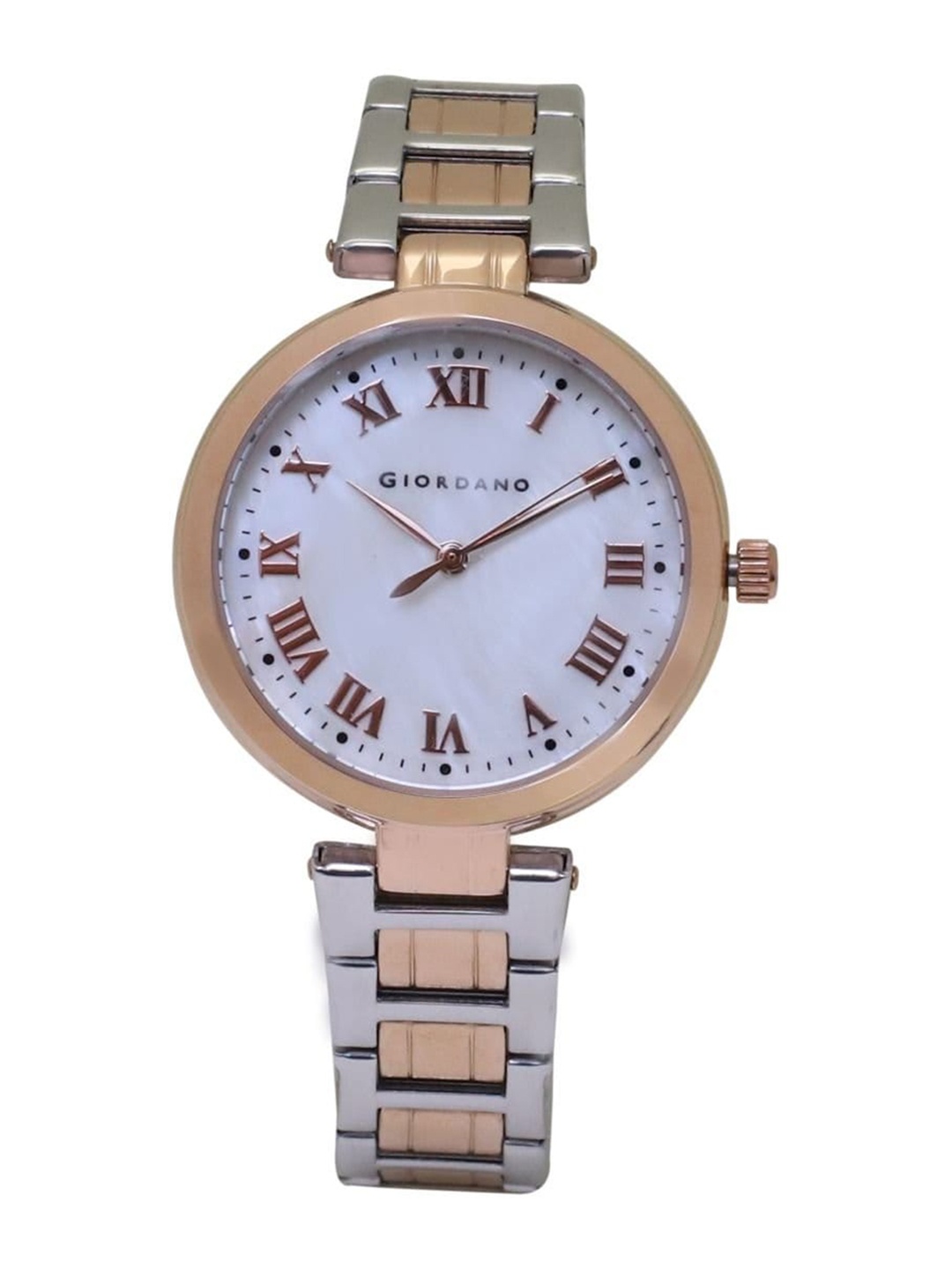 

GIORDANO Women Textured Dial & Bracelet Style Straps Analogue Watch 2846-55, Blue
