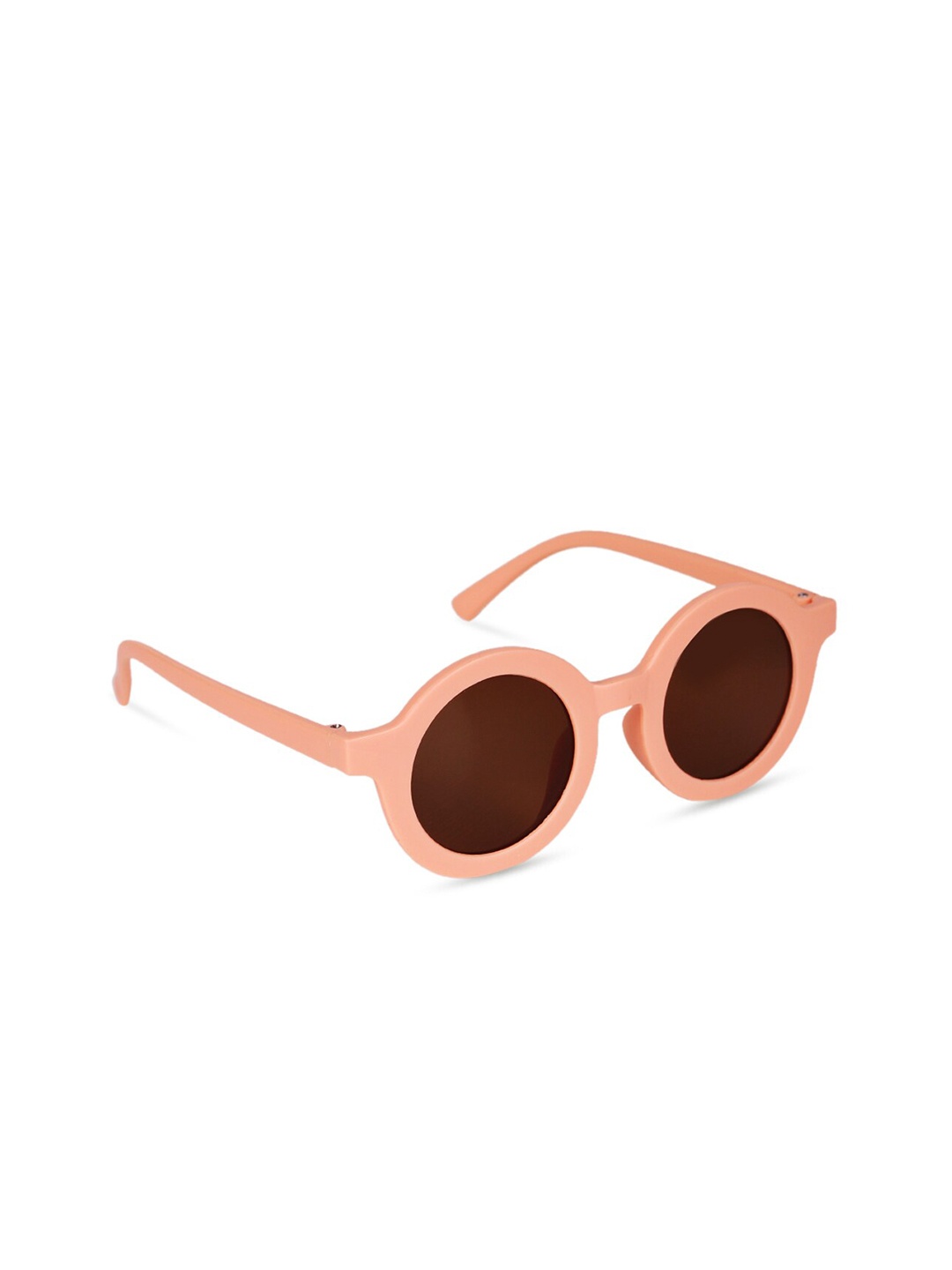 

DukieKooky Kids Lens & Round Sunglasses with UV Protected Lens DKSG392C, Brown