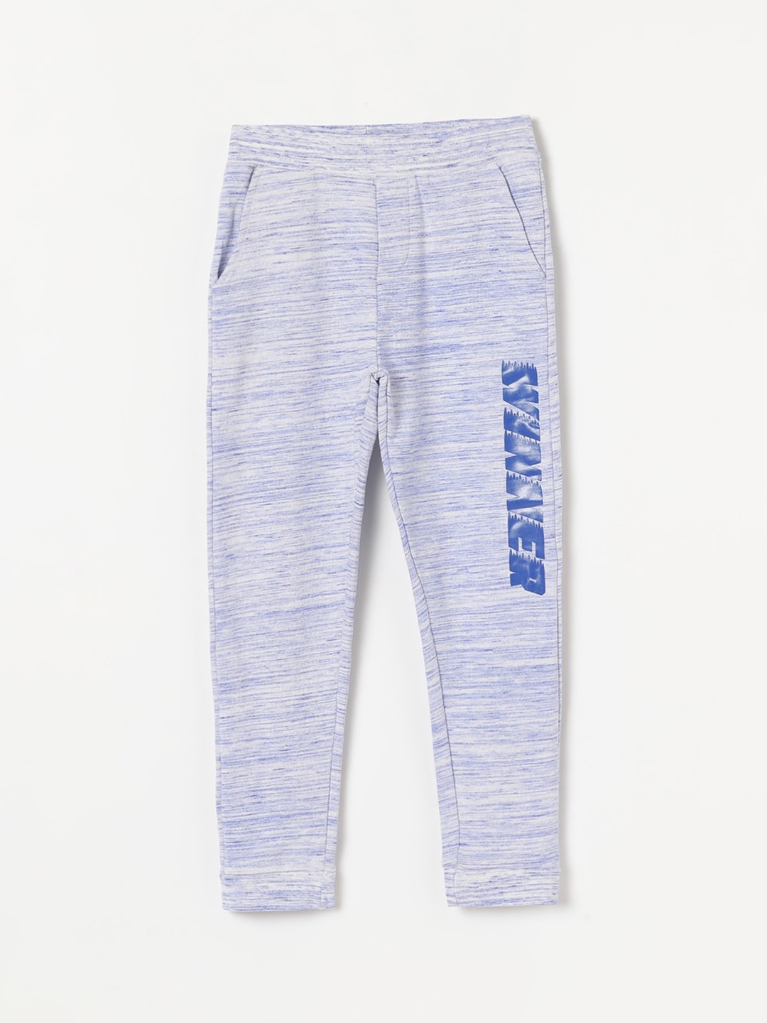 

Fame Forever by Lifestyle Boys Mid-Rise Printed Track Pants, Blue