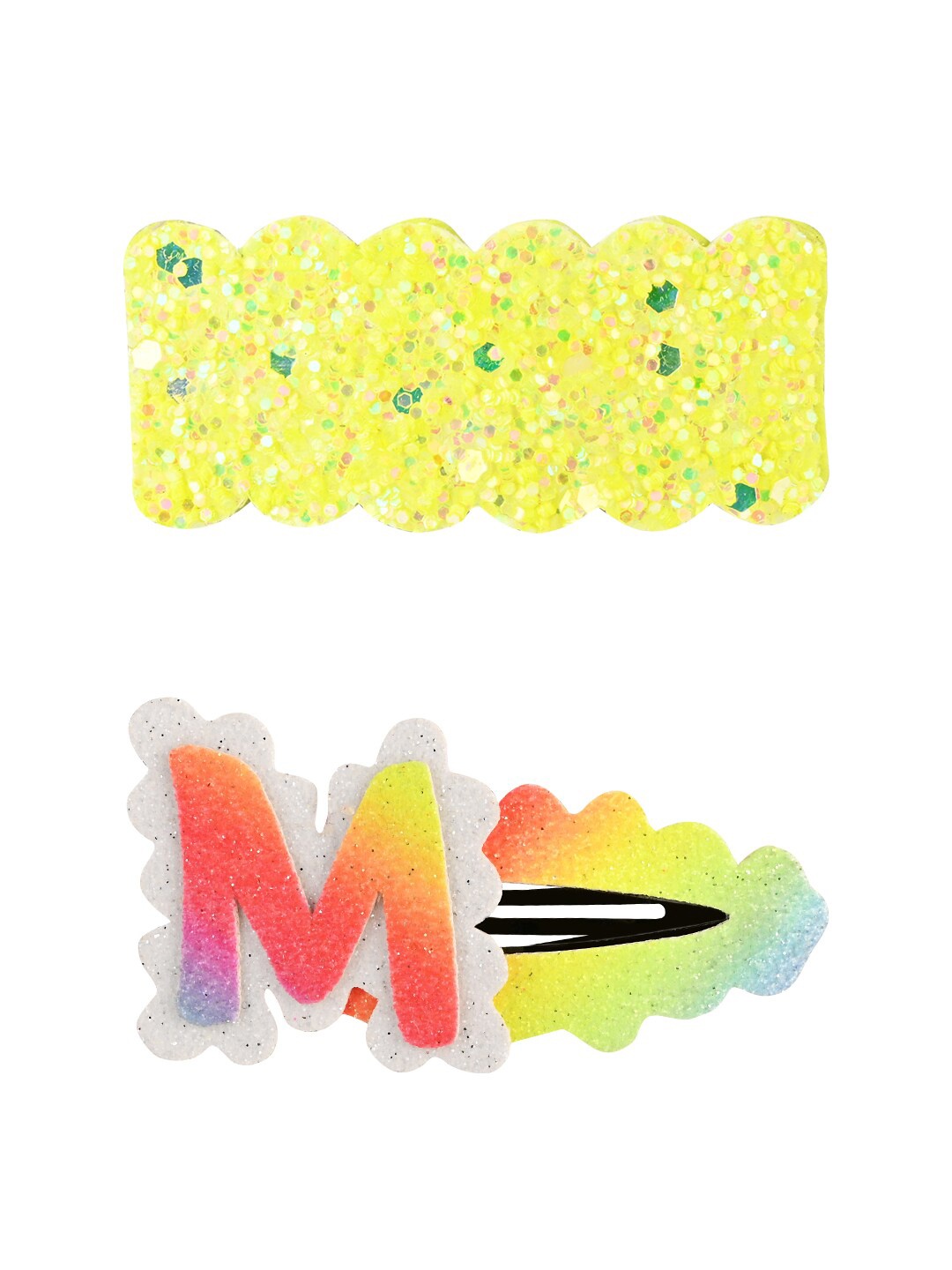 

Aye Candy Girls Set of 2 Tic Tac Hair Clips, Green