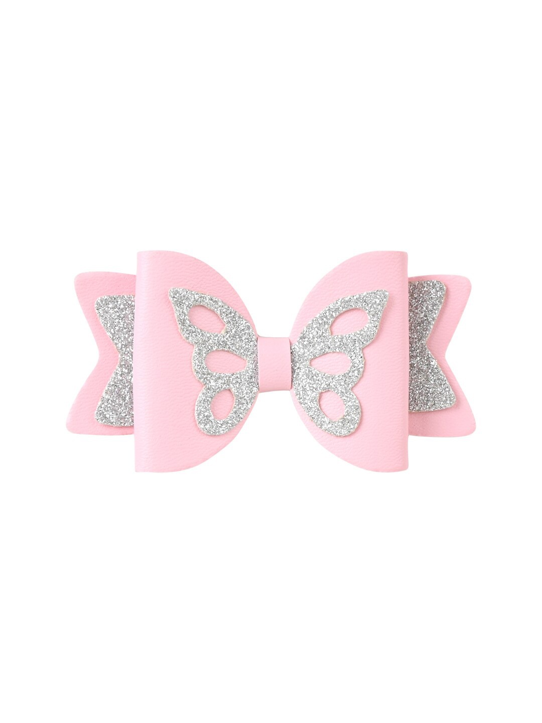 

Aye Candy Girls Embellished Butterfly Bow Alligator Hair Clip, Pink