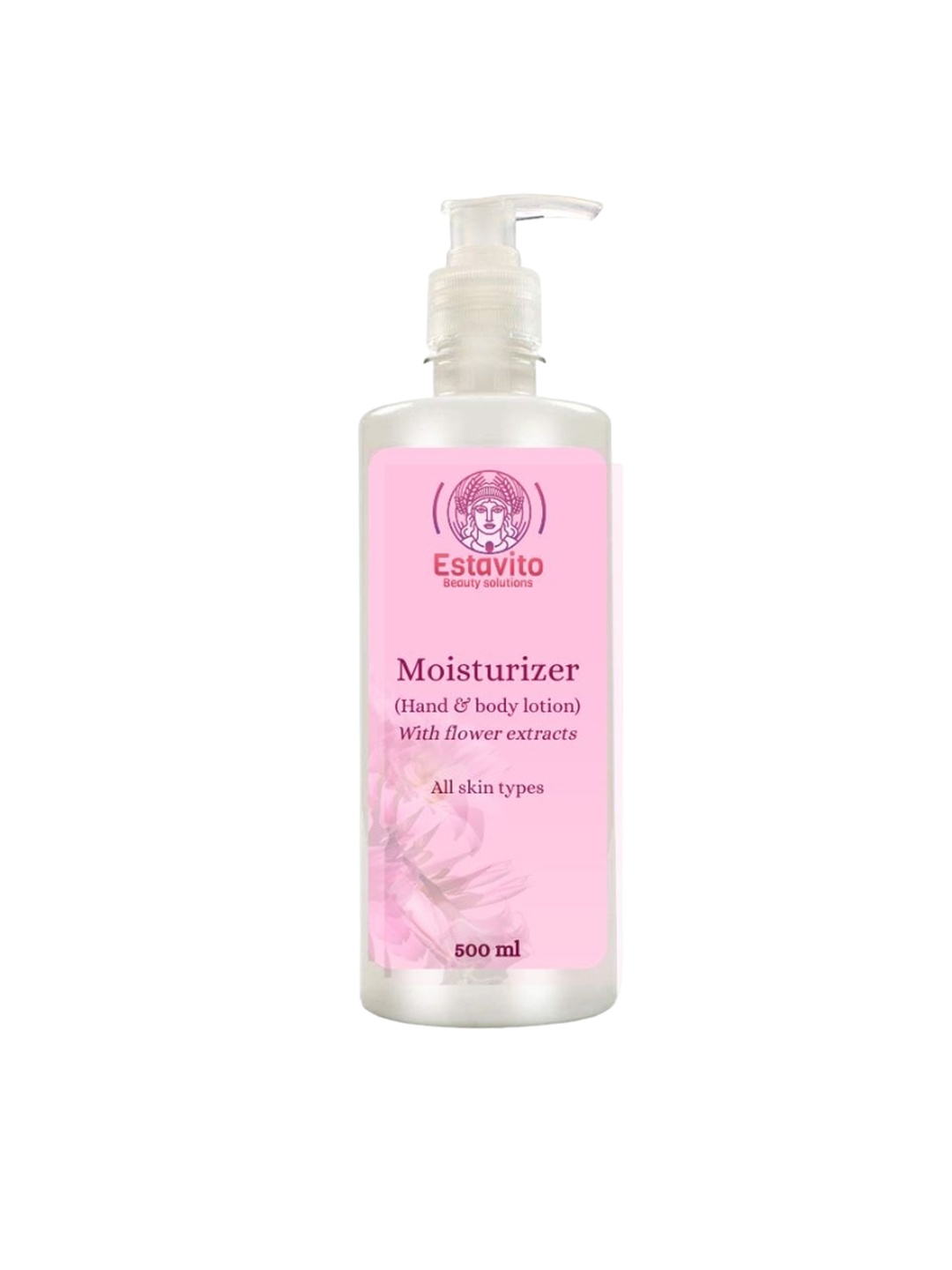 

Estavito Beauty Solutions Flower Extracts Hand & Body Lotion - 500ml, Pink