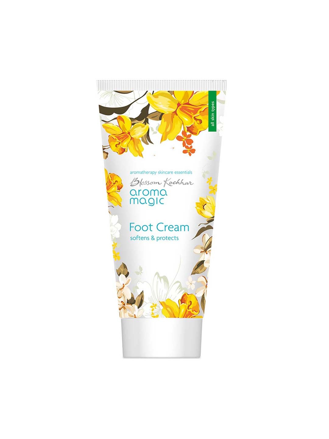 

Aroma Magic Foot Cream with Aloe Vera & Tea Tree - Softens & Protects - 50g, White