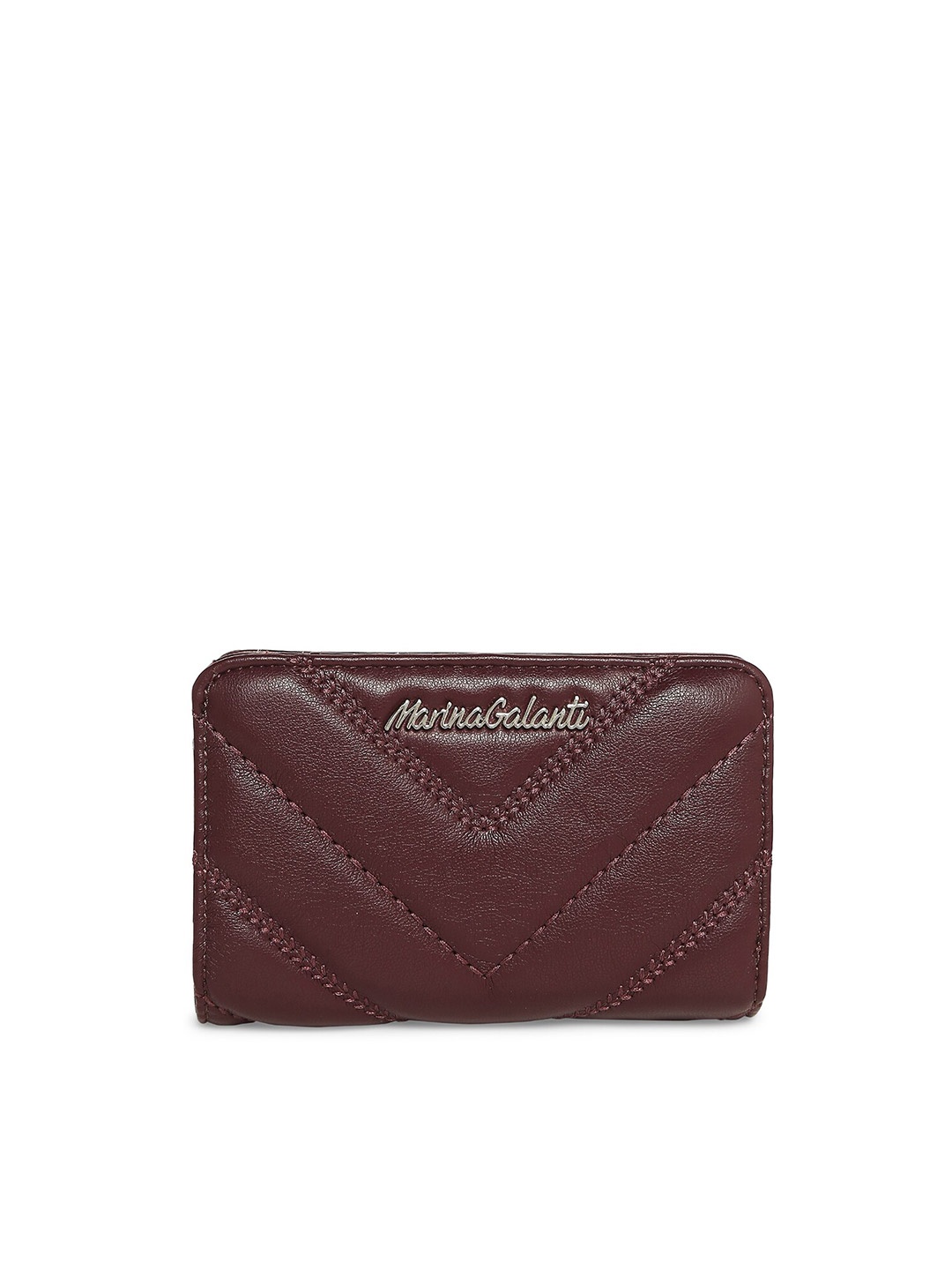 

Marina Galanti Soft PU Material Medium Size Wallet, Purple