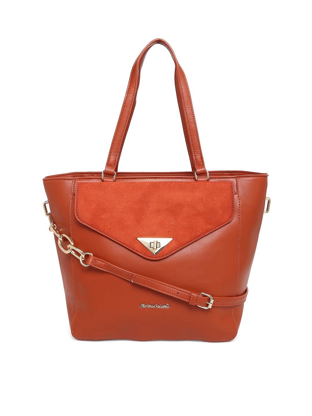 

Marina Galanti Structured Shoulder Bag, Orange