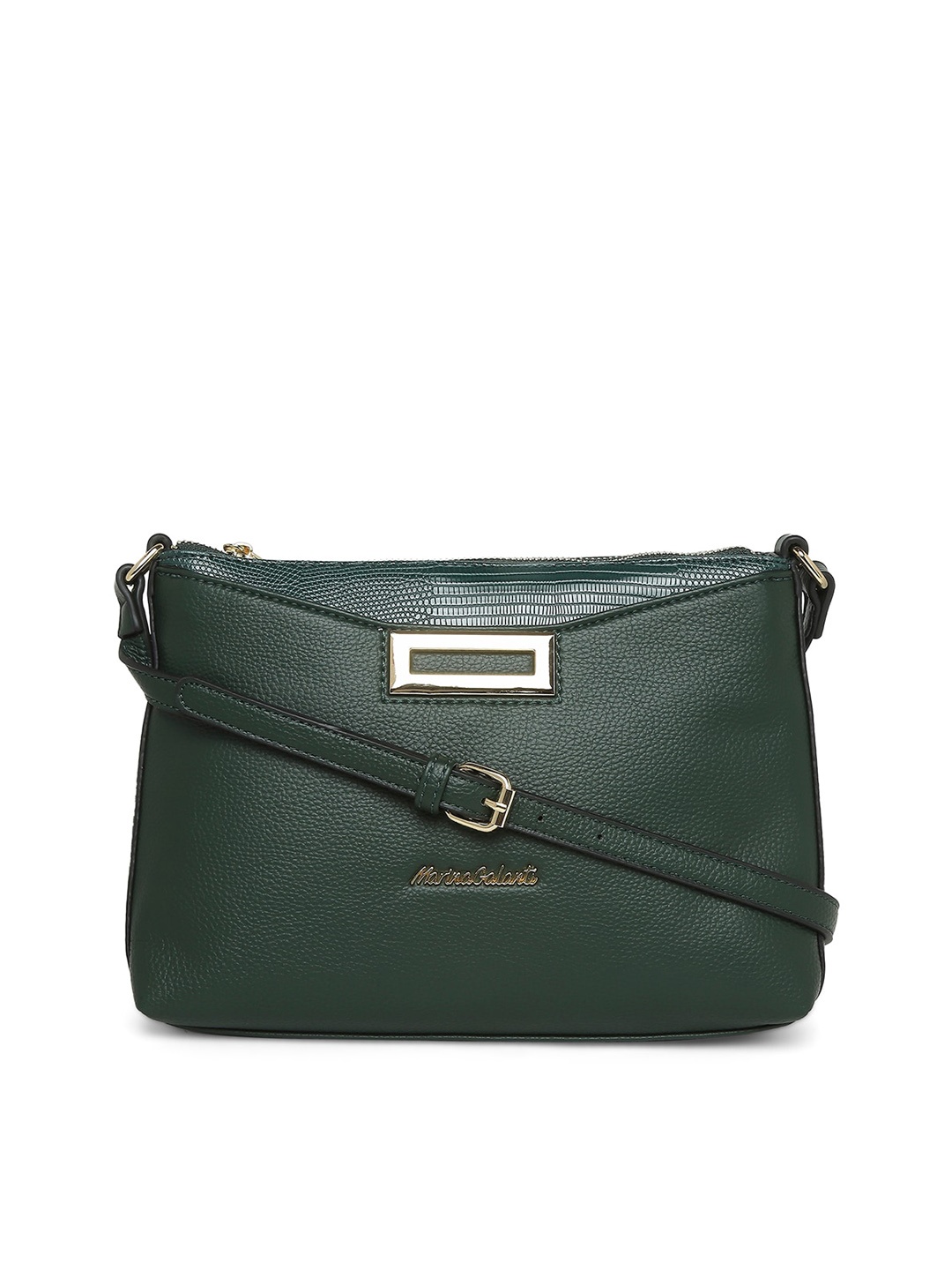 

Marina Galanti PU Structured Sling Bag, Green