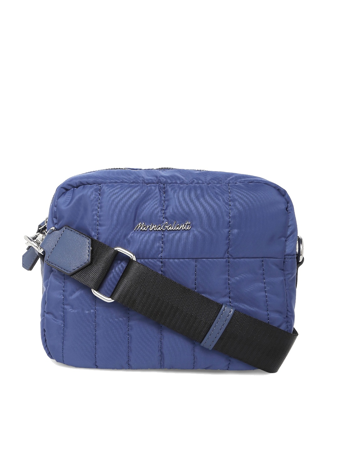 

Marina Galanti Structured Sling Bag With Quilted, Blue