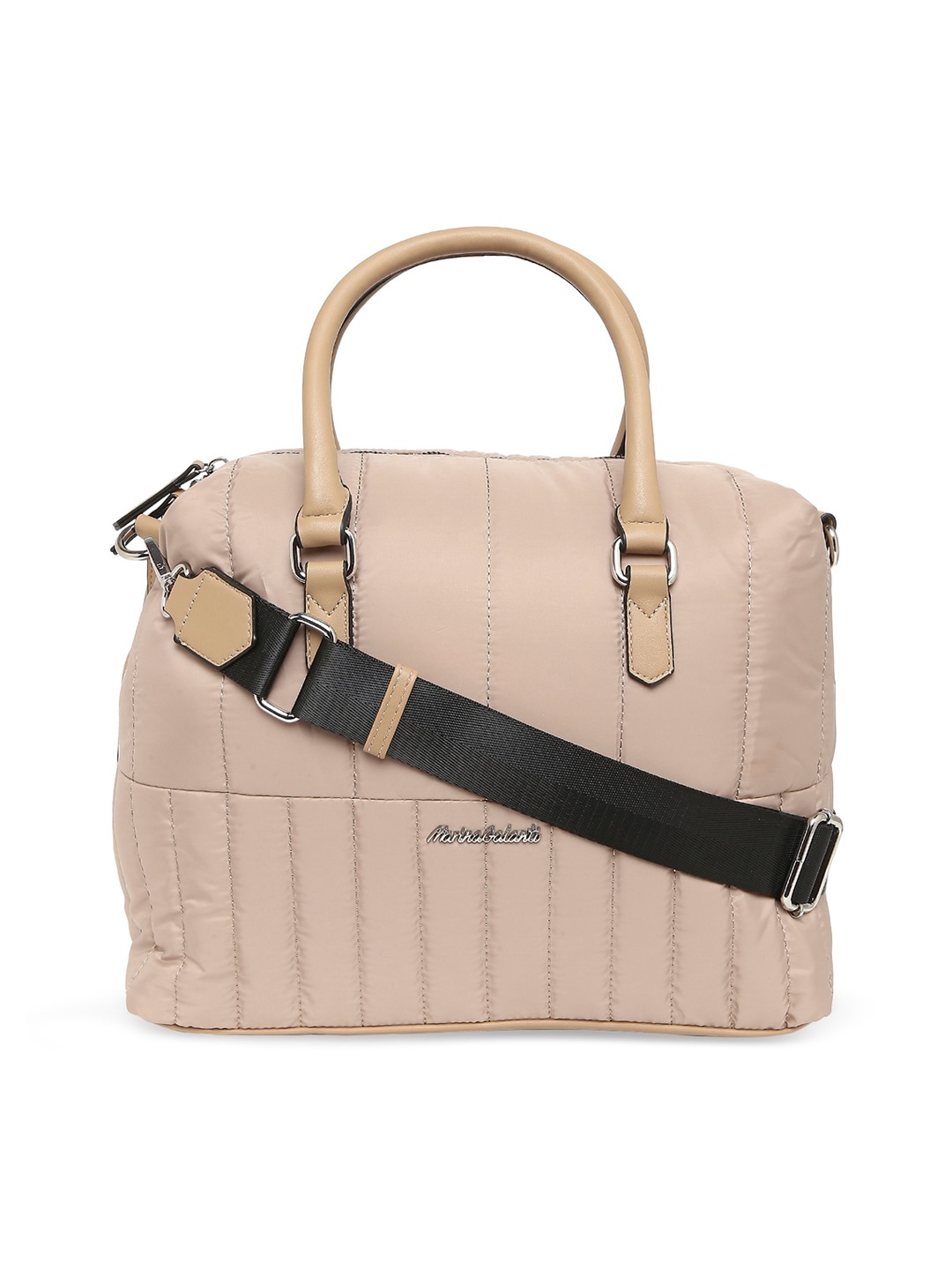 

Marina Galanti Structured Handheld Bag With Quilted, Beige