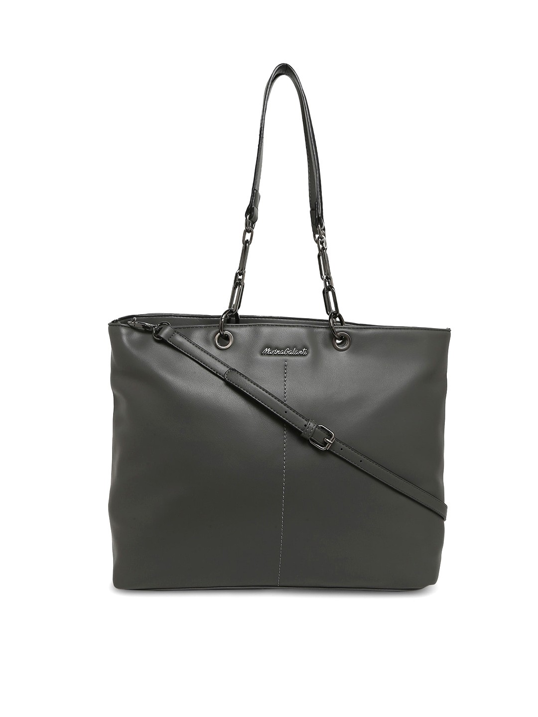 

Marina Galanti Structured Shoulder Bag, Grey