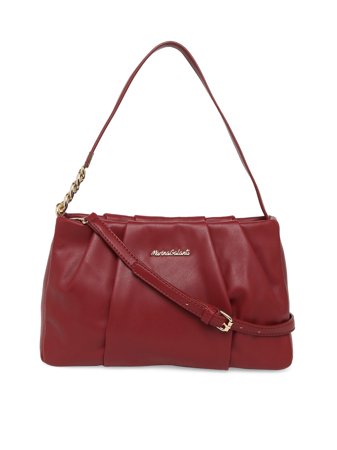 

Marina Galanti Structured Shoulder Bag, Red