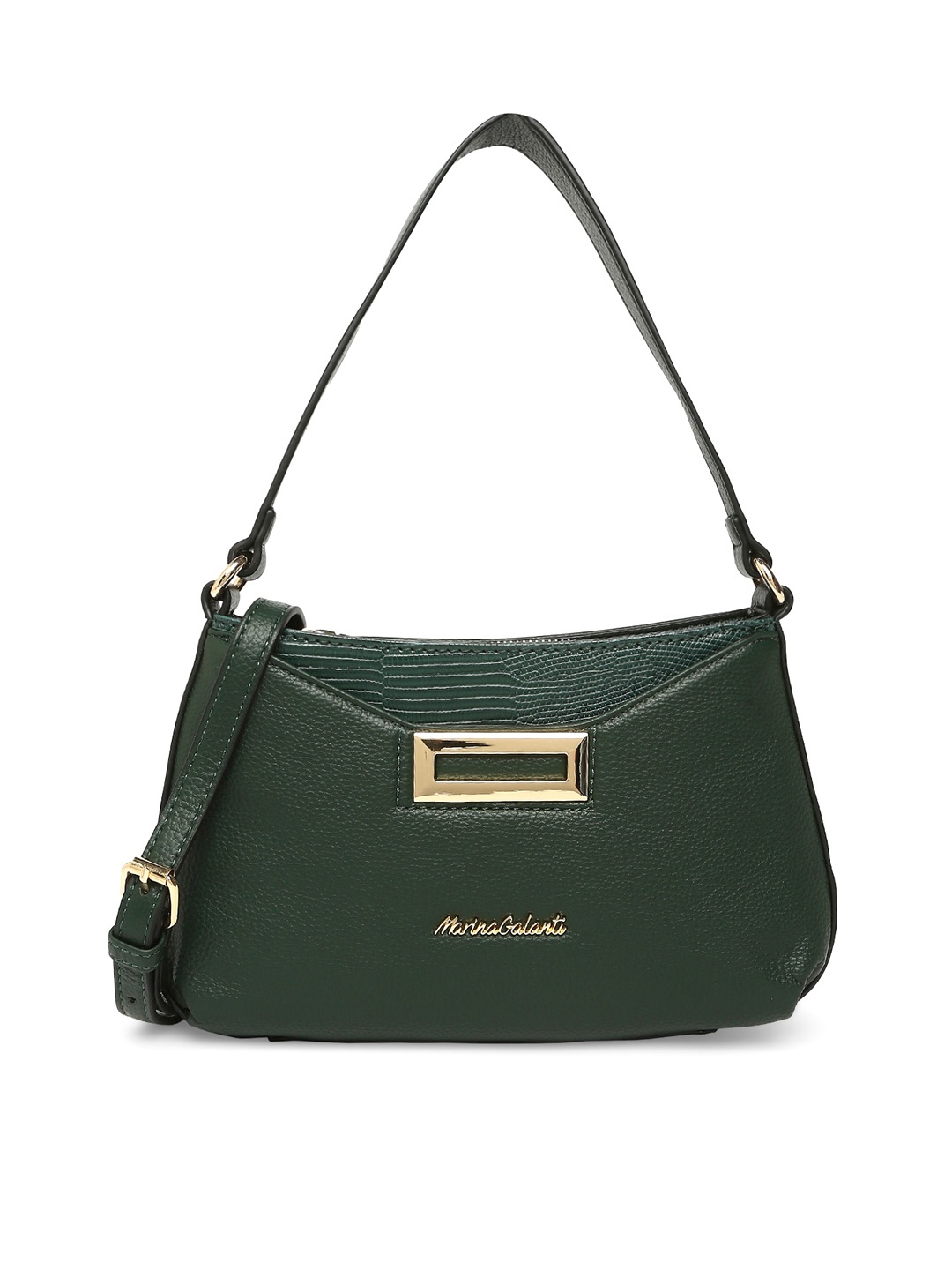 

Marina Galanti PU Structured Applique Handheld Bag, Green