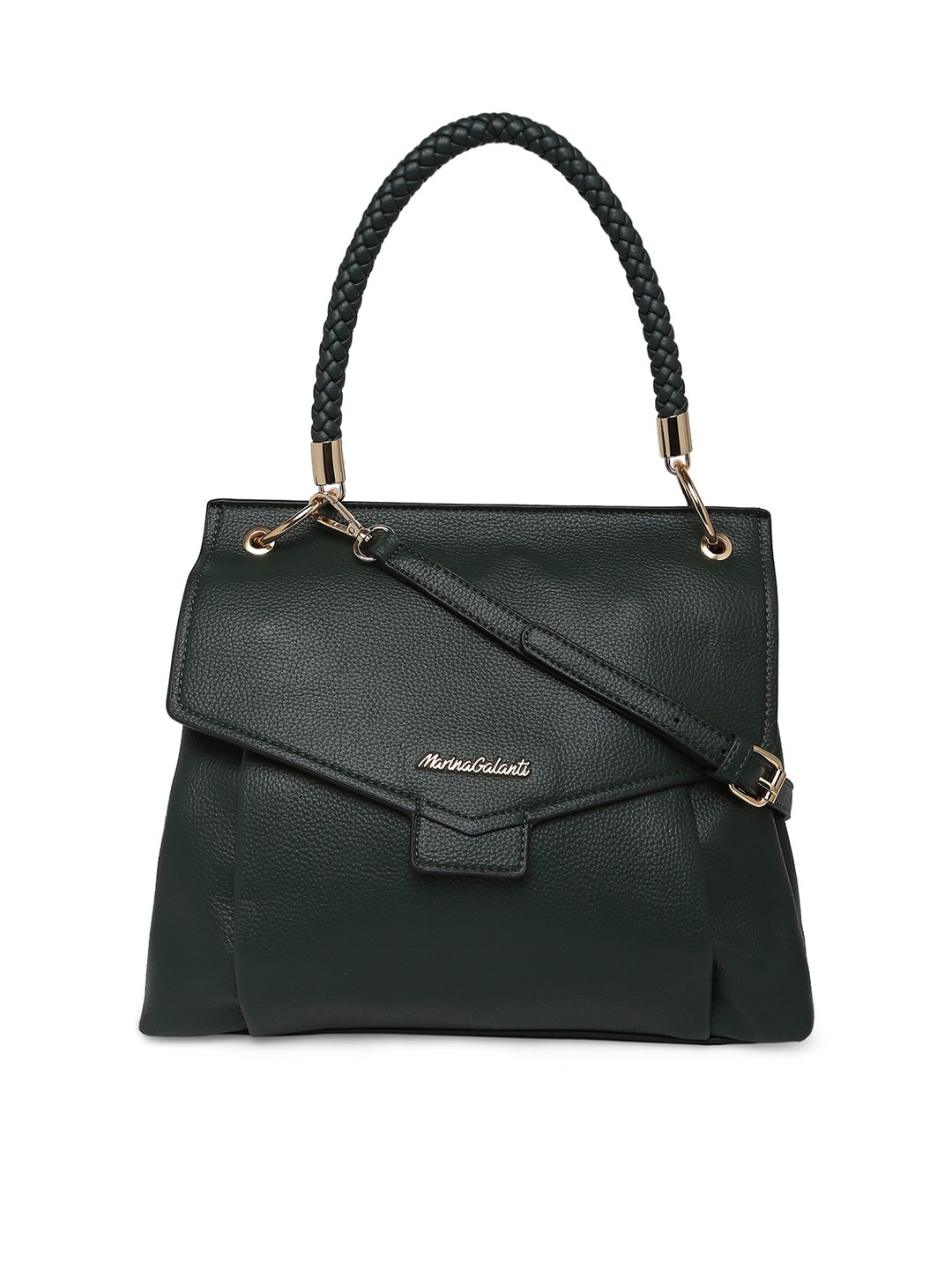 Marina Galanti PU Structured Handheld Bag, Green