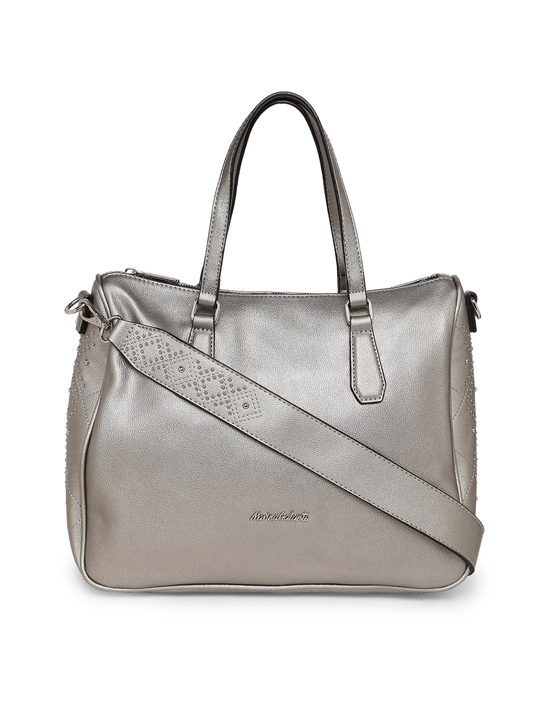 

Marina Galanti Midnight Sonata Gun Soft Handheld Bag, Grey