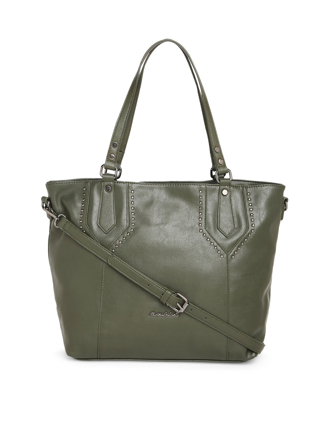 

Marina Galanti Structured Shoulder Bag, Green
