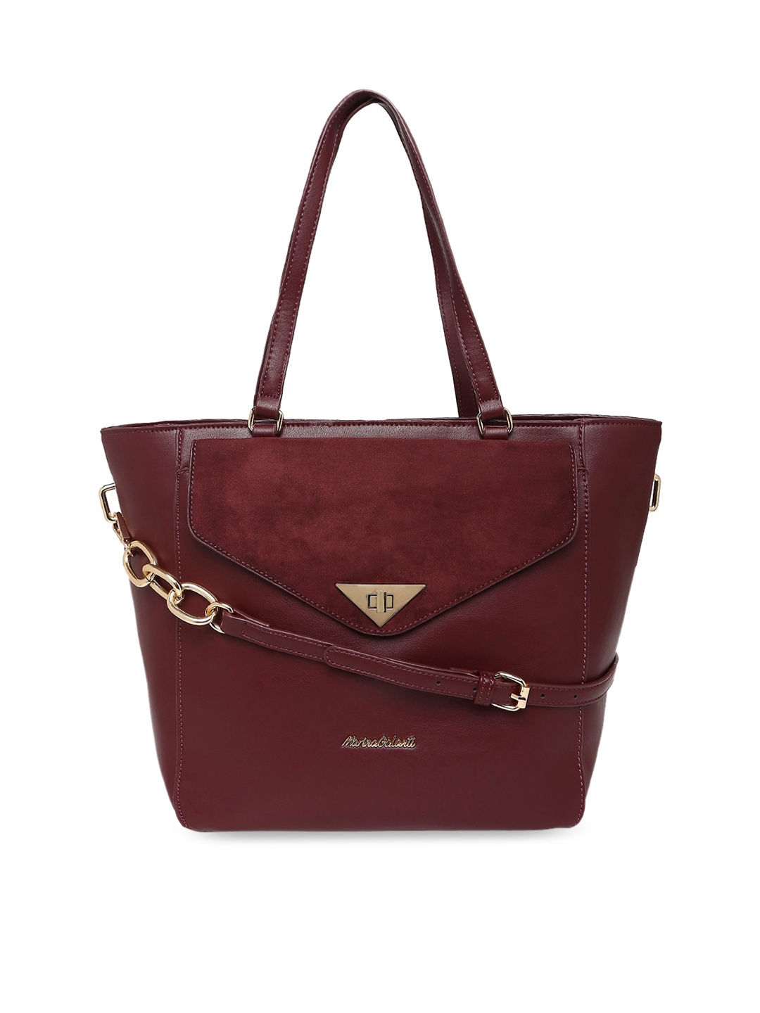 

Marina Galanti Structured Shoulder Bag, Maroon