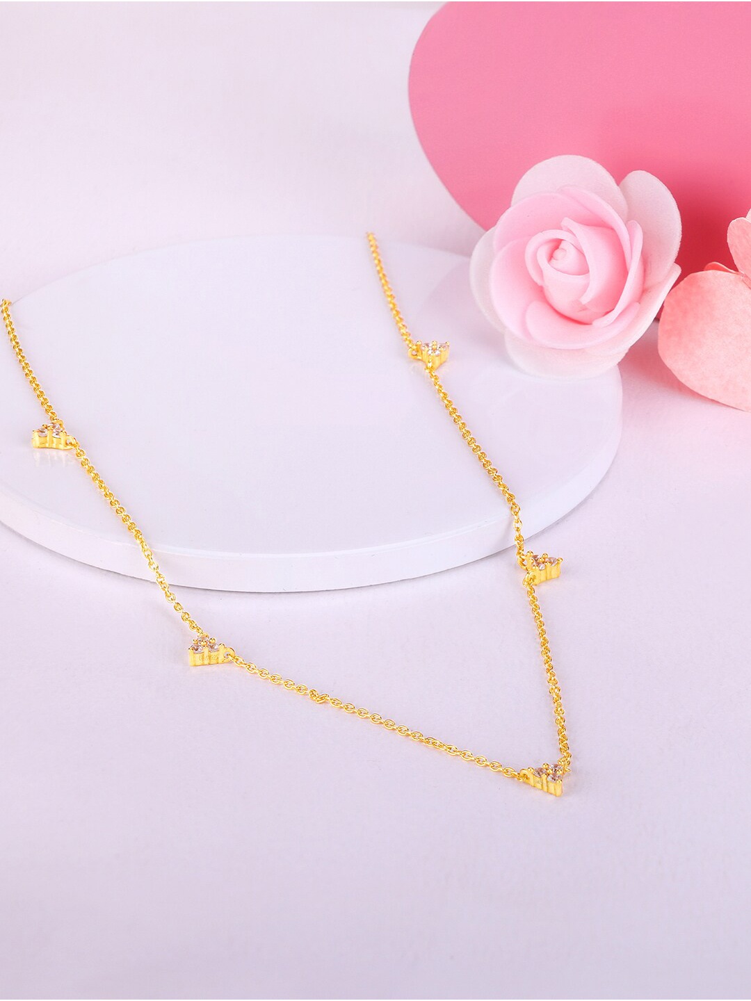 

GIVA Sterling Silver Gold-Plated Chain