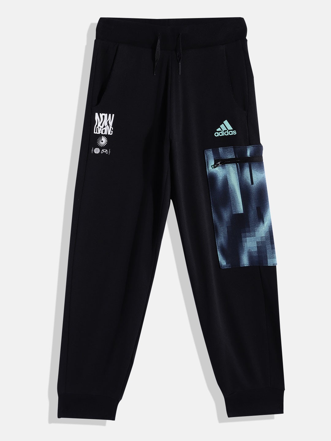 

ADIDAS Kids Printed Detail Loose Fit ARKD3 Cargo Style Joggers, Black