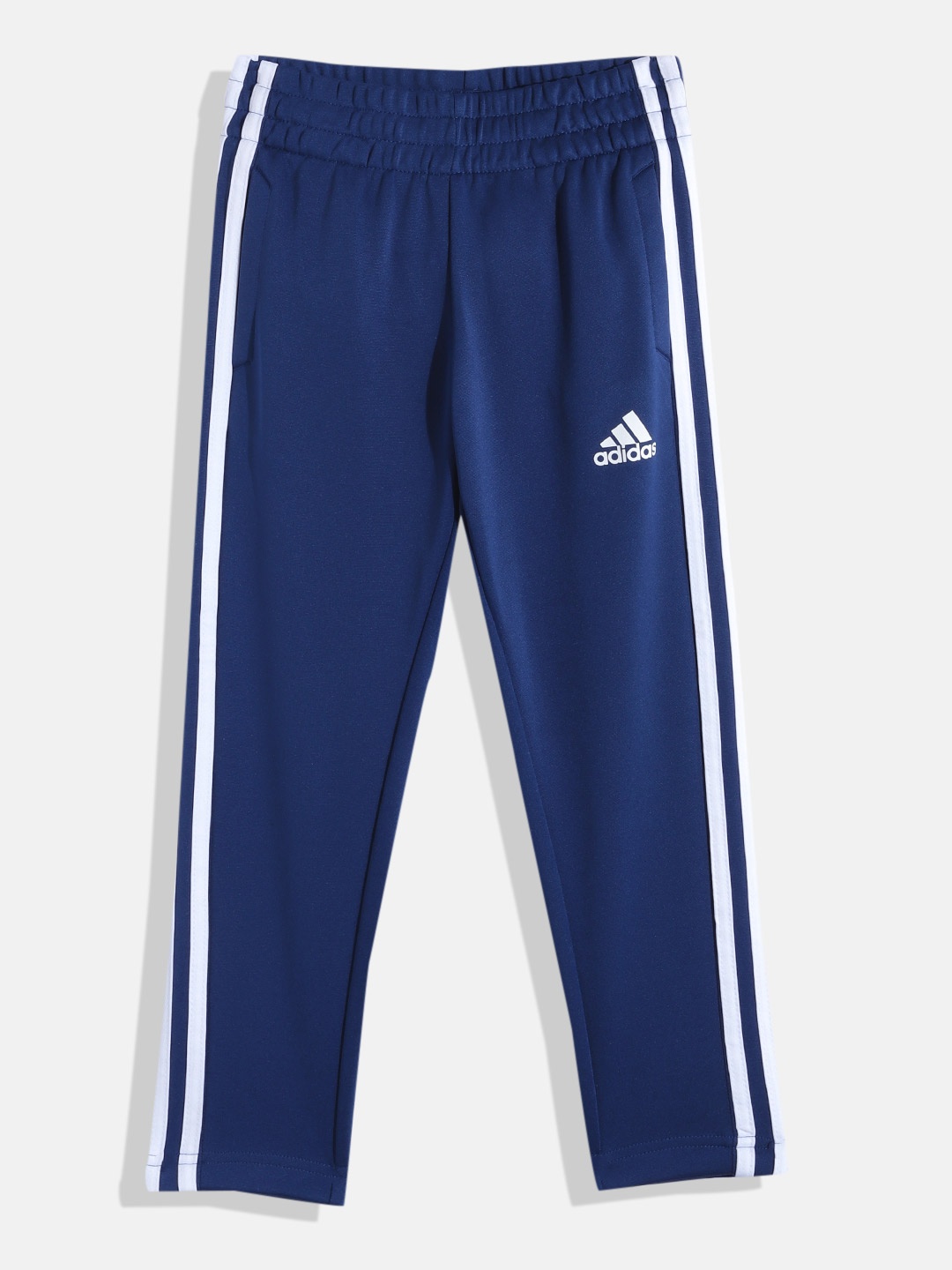 

ADIDAS Boys Brand Logo Detail B ADI 3S PT Track Pants With Side Taping, Blue