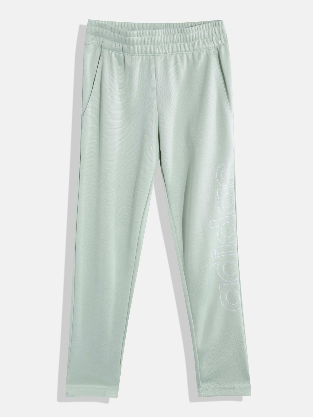 

ADIDAS Boys Brand Logo Print Detail B LIN GRFX PT Track Pants, Green