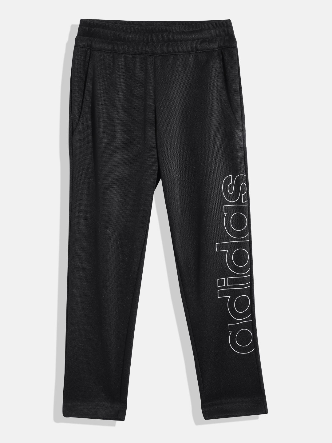 

ADIDAS Boys Brand Logo Print Detail B LIN GRFX PT Track Pants, Black