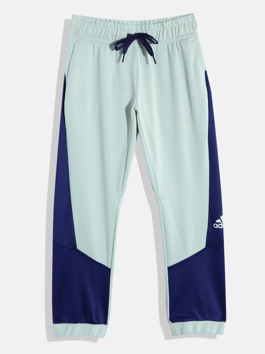 

ADIDAS Boys Colourblocked Joggers, Green