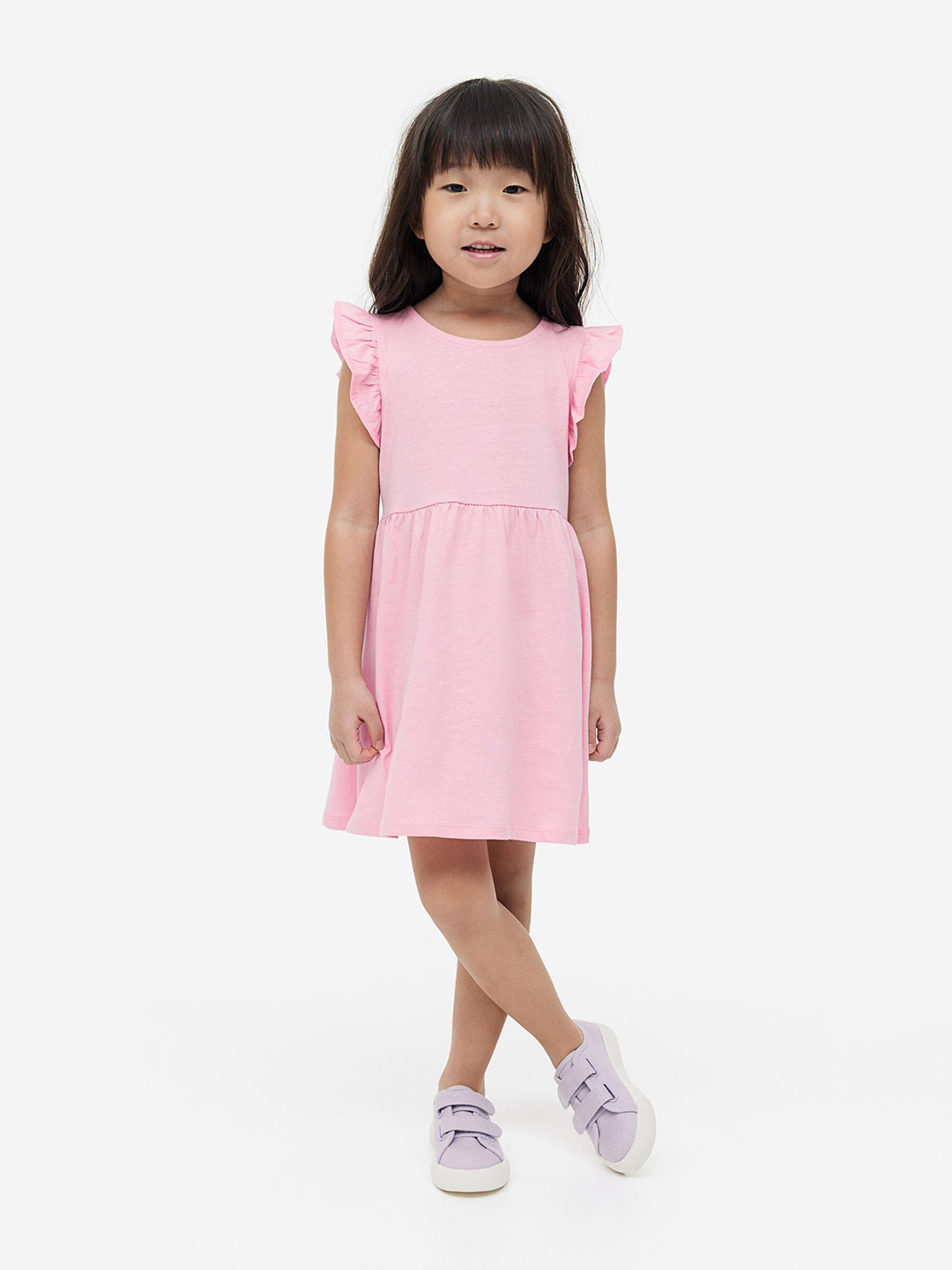 

H&M Girls 3-Pack Jersey Dresses, Pink