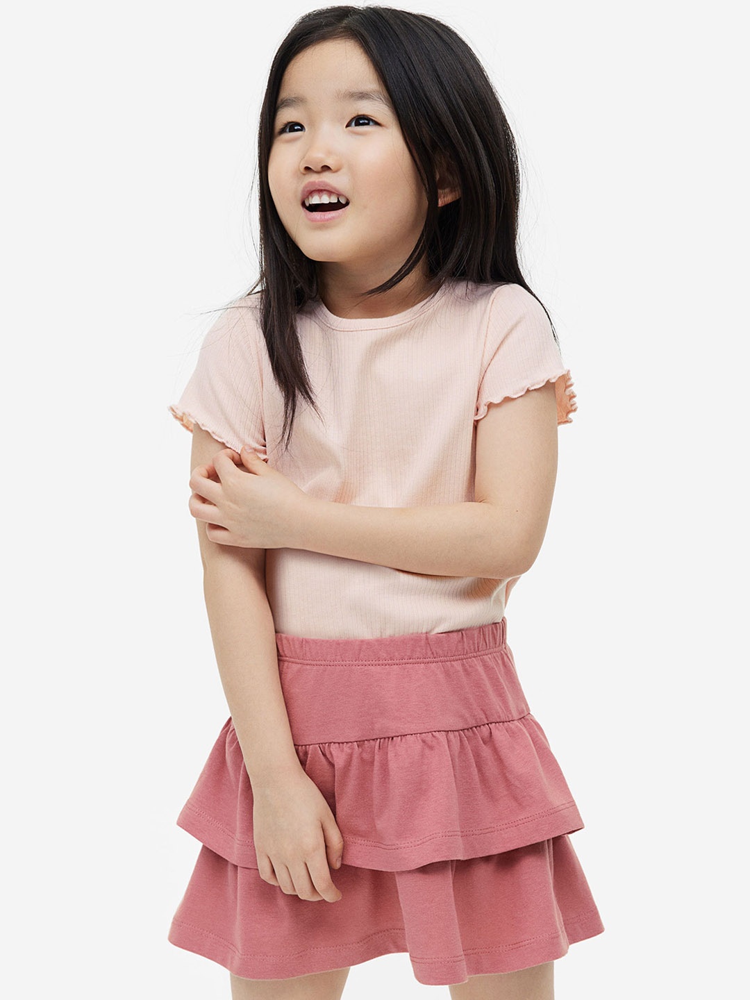 

H&M Girls 2-Piece Cotton Set, Pink