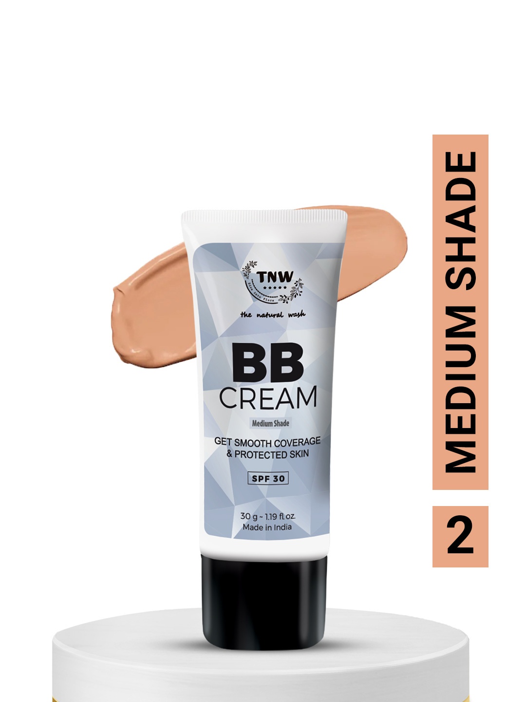 

TNW the natural wash BB Cream Medium Shade 30g, Beige