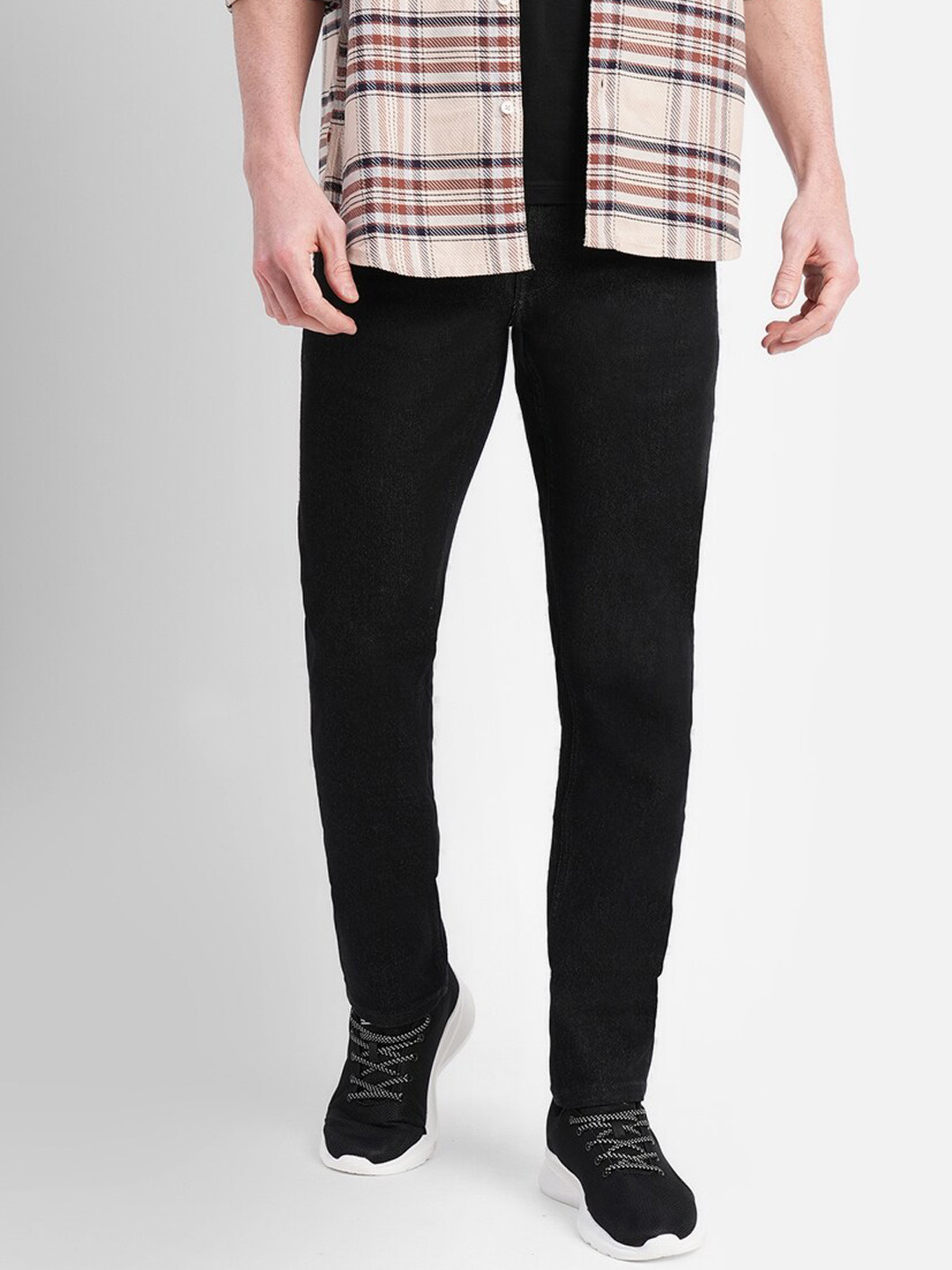 

Jack & Jones Men Slim Fit Stretchable Cotton Jeans, Black