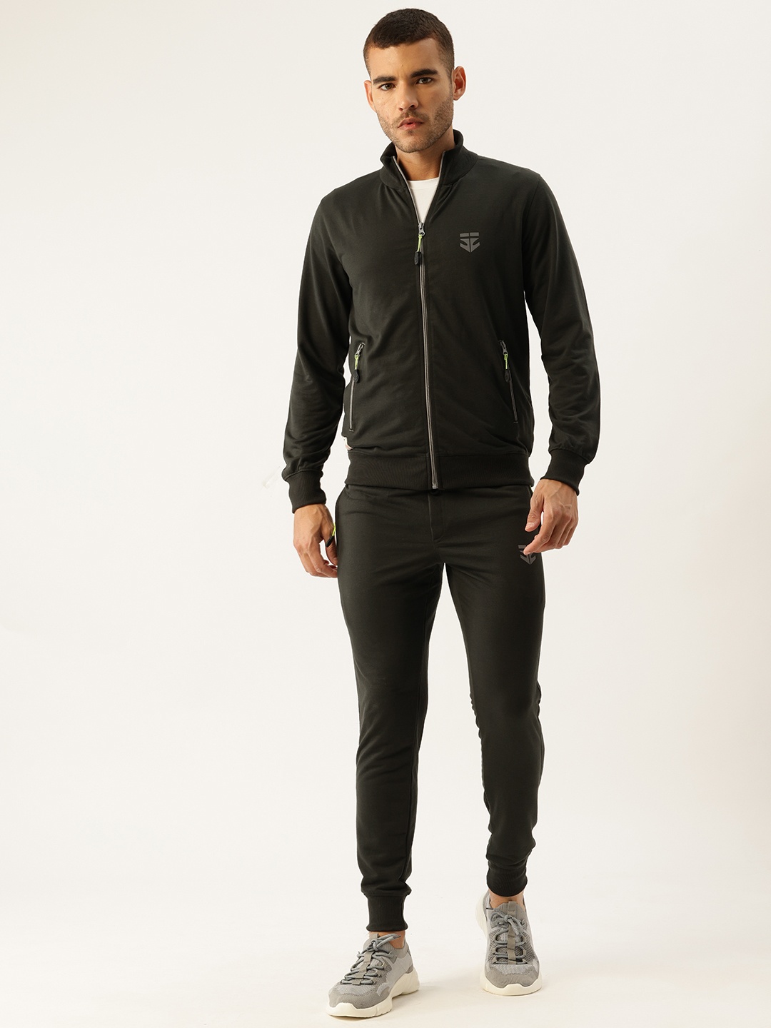 

Sports52 wear Track Jacket with Joggers, Olive