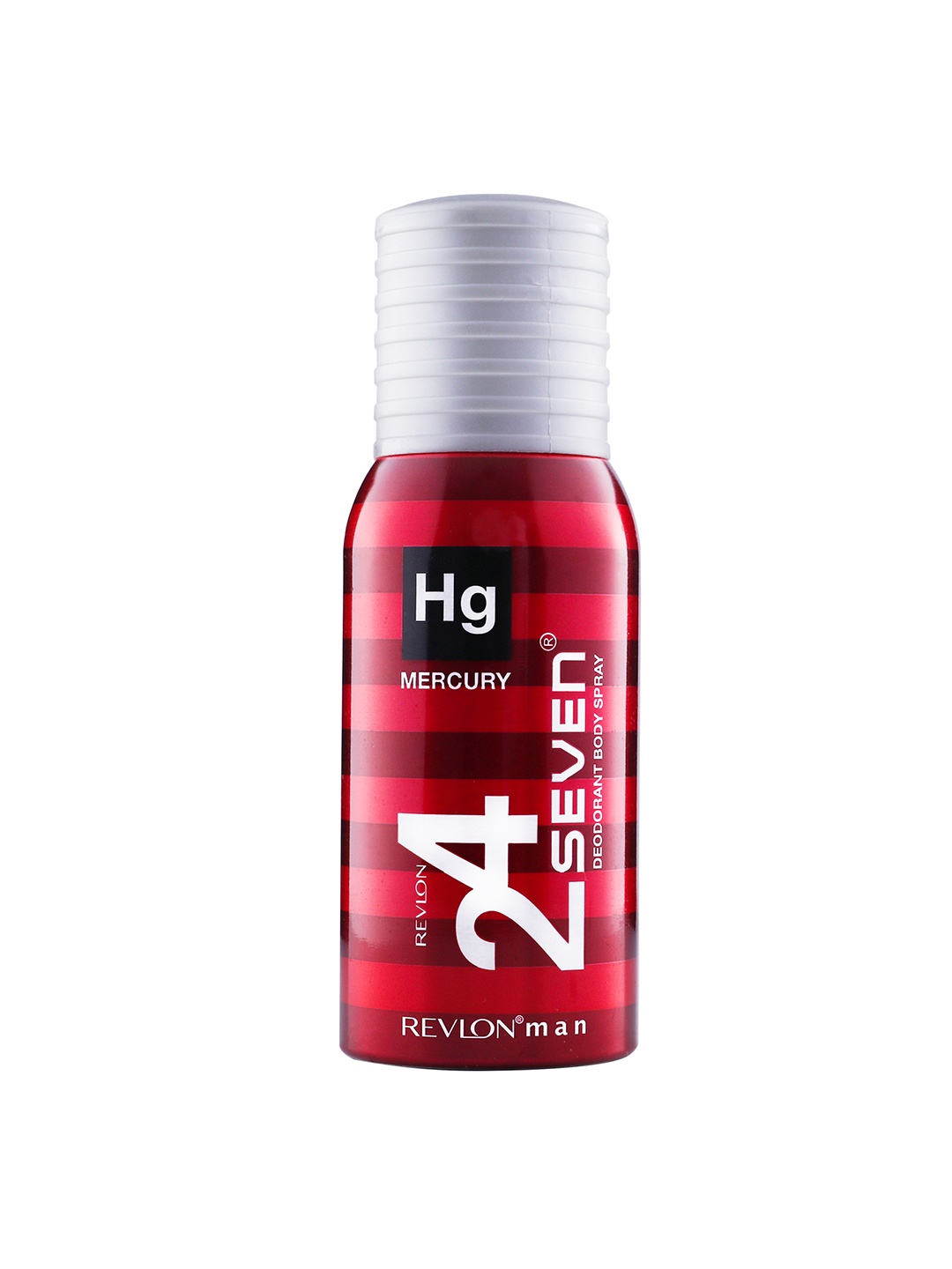 

Revlon Men 24 Seven Long Lasting Perfumed Deodorant Body Spray 130 ml - Mercury, Red