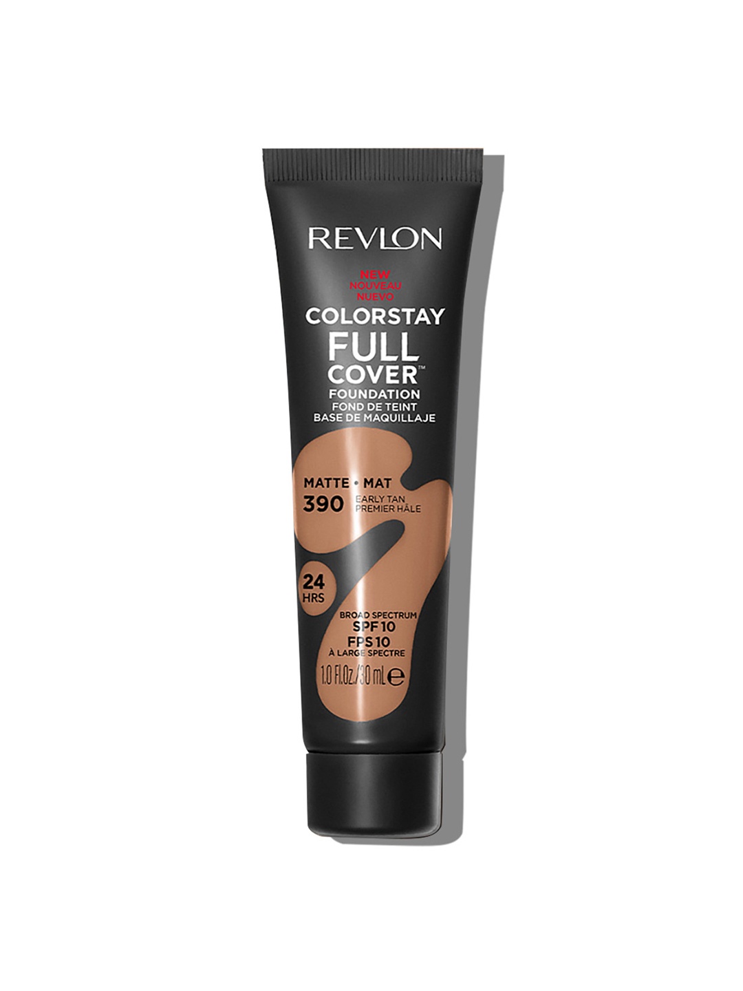 

Revlon Colorstay Full Cover Matte SPF10 Foundation 30ml - Early Tan 390, Brown