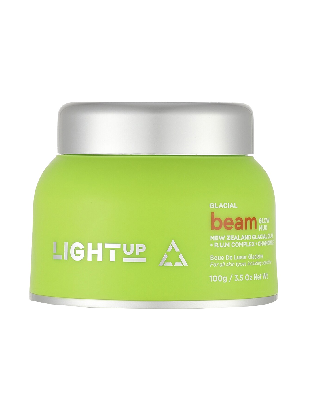 

LIGHT UP Glacial Beam Glow Mud - 100g, Brown