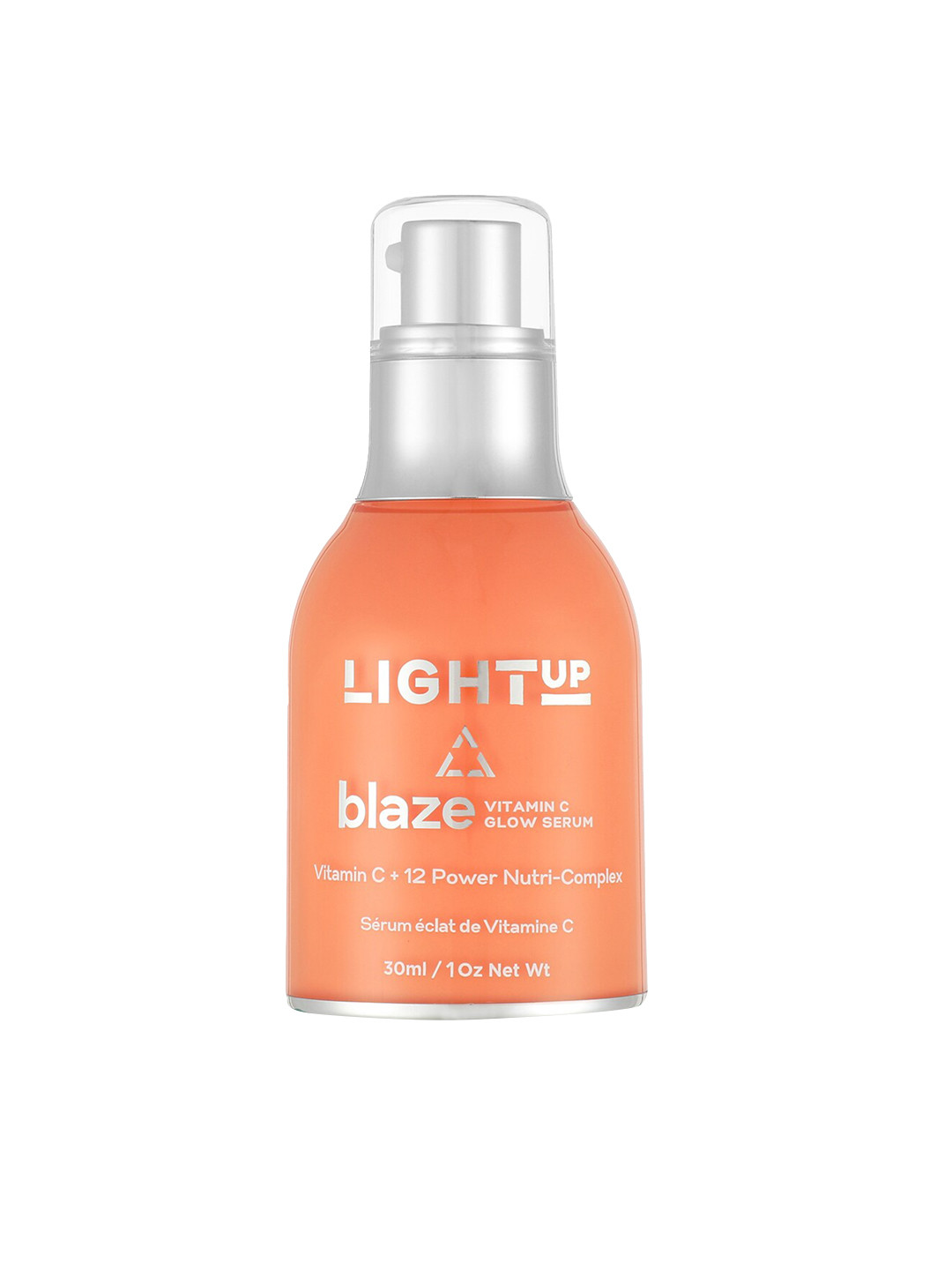 

LIGHT UP Blaze Vitamin C Glow Face Serum with 12 Power Nutri Complex - 30ml, Orange