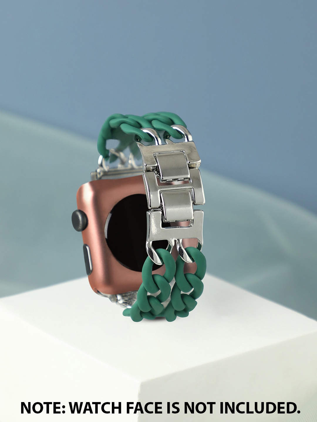 

HAUTE SAUCE by Campus Sutra Women Rose-Gold Plated Apple Watch Strap