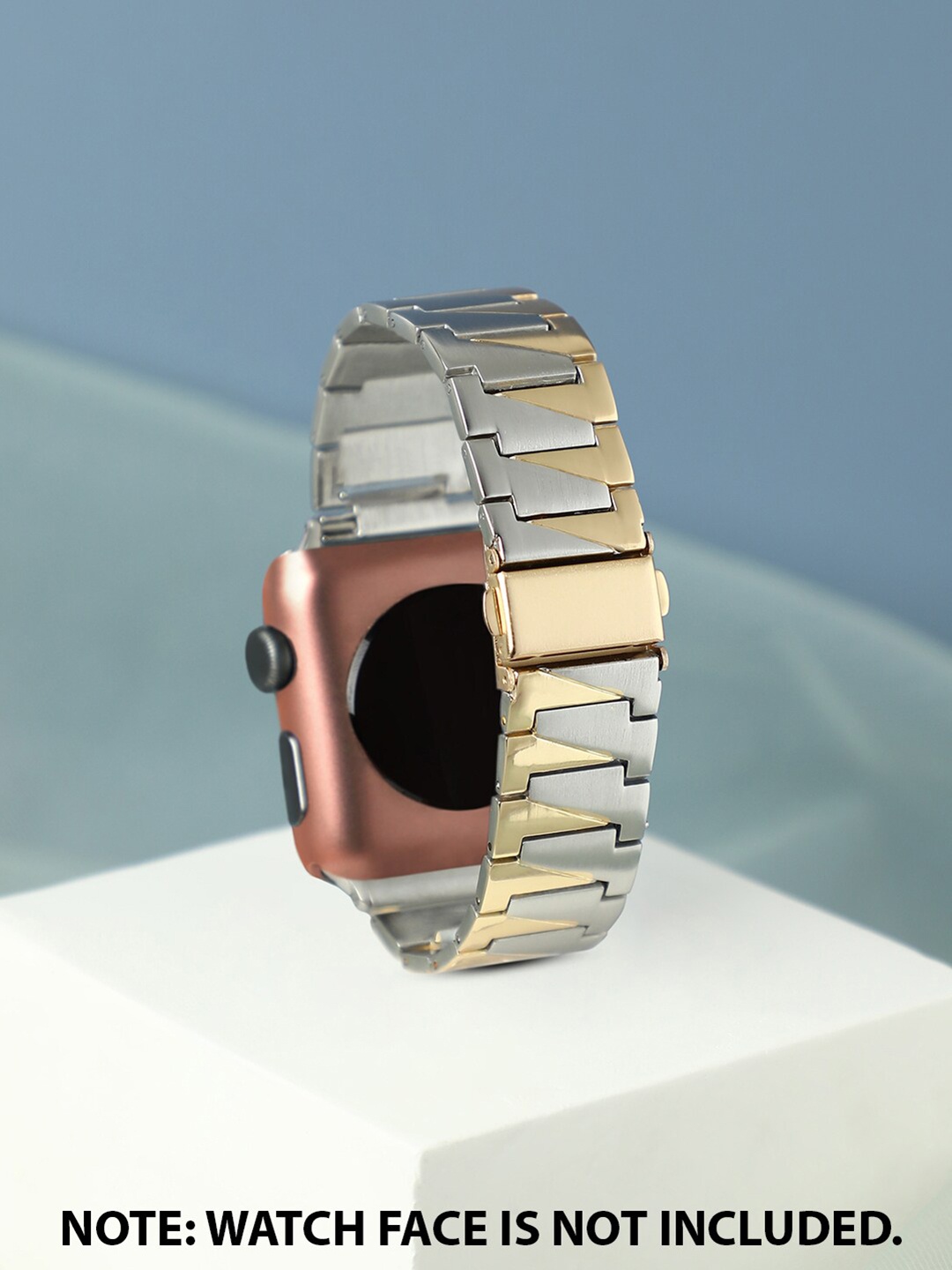 

HAUTE SAUCE by Campus Sutra Women Gold-Plated Apple Watch Strap