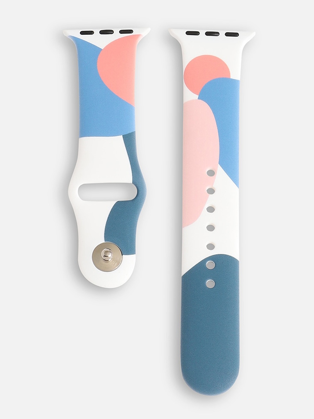HAUTE SAUCE by Campus Sutra Women Camouflage Printed Apple Watch Straps, White