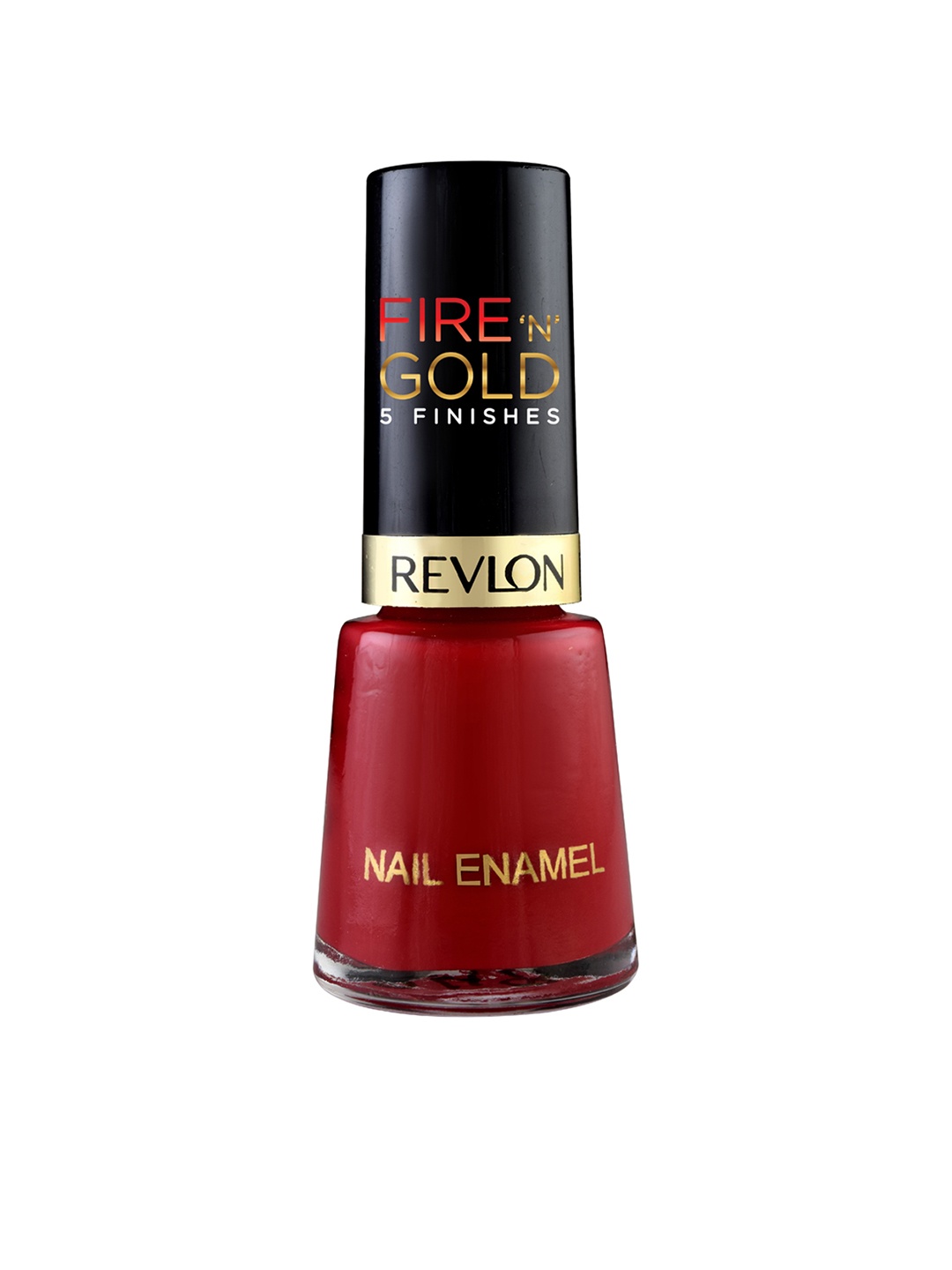 

Revlon Fire N Gold Chip Resistant Nail Enamel with Vitamin E 8ml - Red Shine 548, Maroon