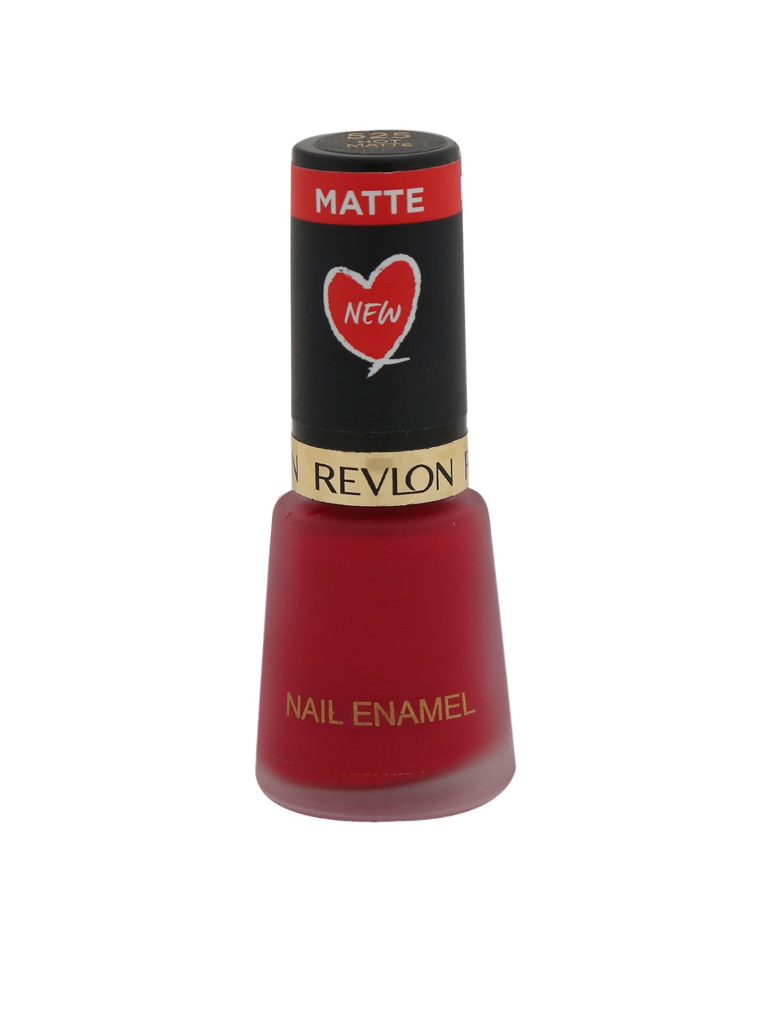 

Revlon Matte Quick Drying Nail Enamel with Vitamin E 8ml - Hot Matte 525, Red