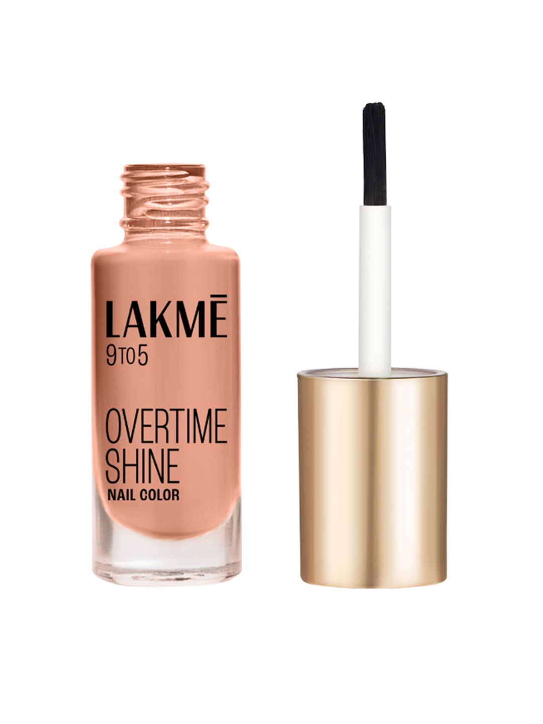

Lakme 9to5 Primer + Gloss Long-Lasting Quick-Dry Nail Color 6ml - Staycation Nude