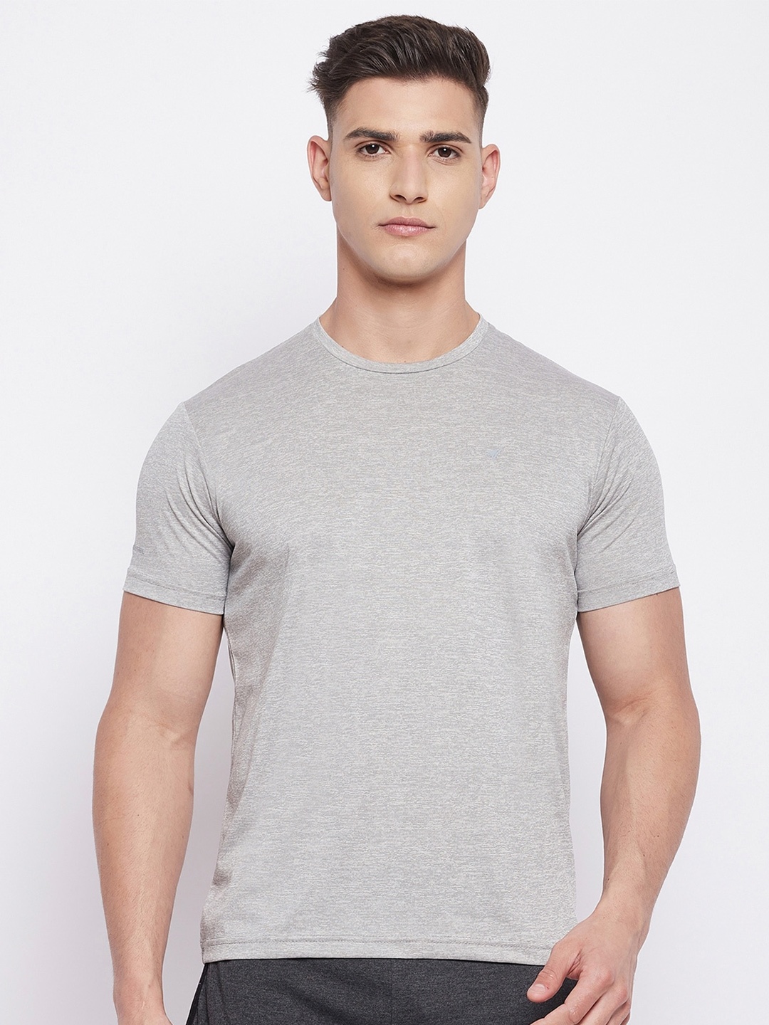 

NEVA Round Neck Slim Fit T-shirt, Grey