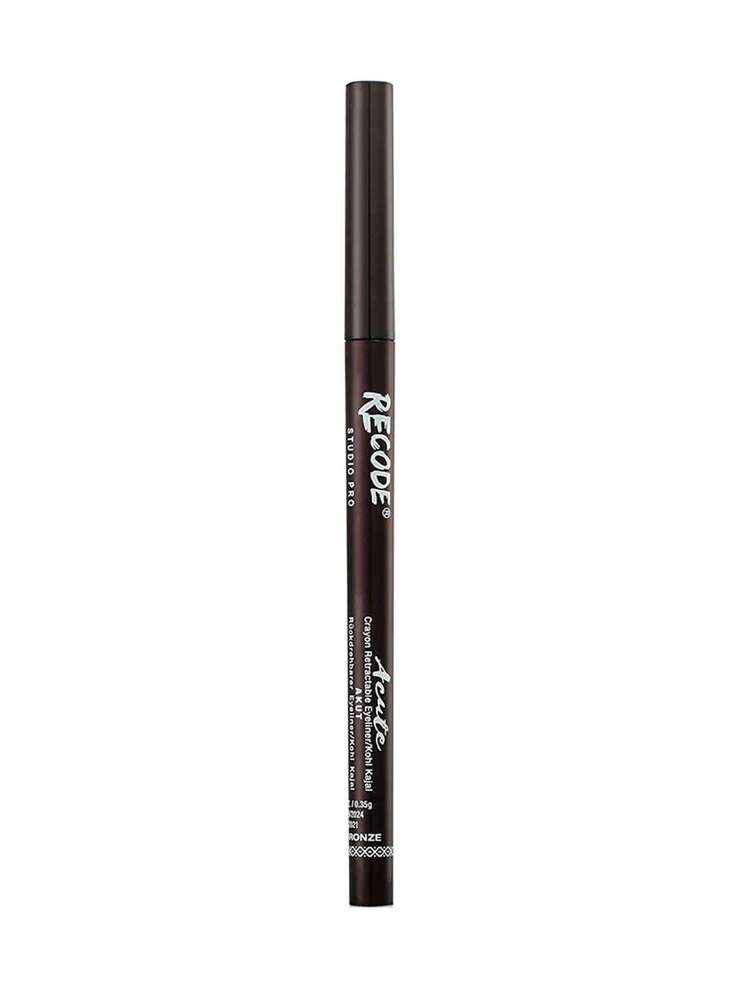 

Recode Acute Smudge Proof & Waterproof Crayon Retractable Eyeliner 0.35 g - Bronze 02
