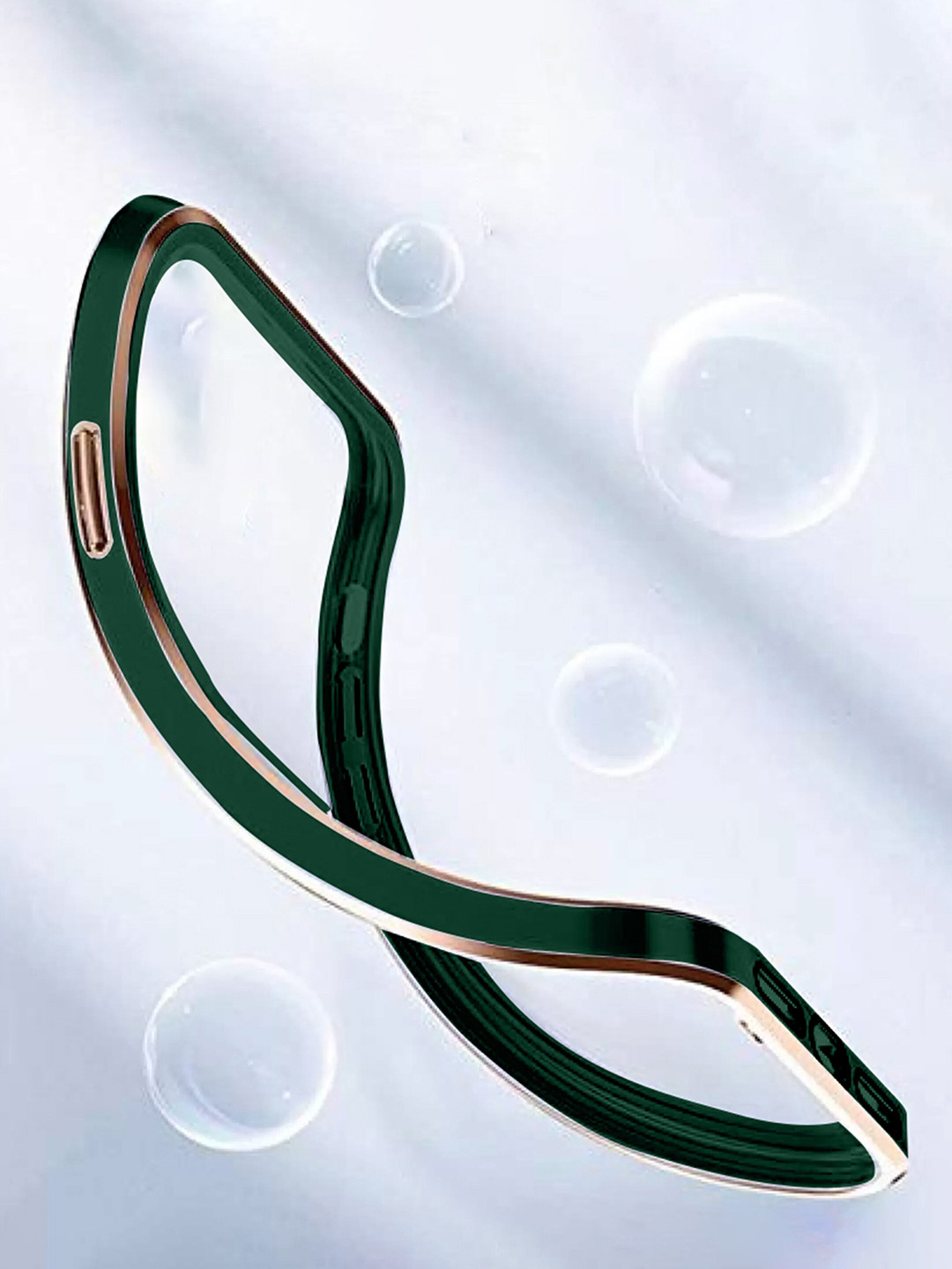 

Karwan Square Platting One Plus 7 Pro Phone Back Cover, Green