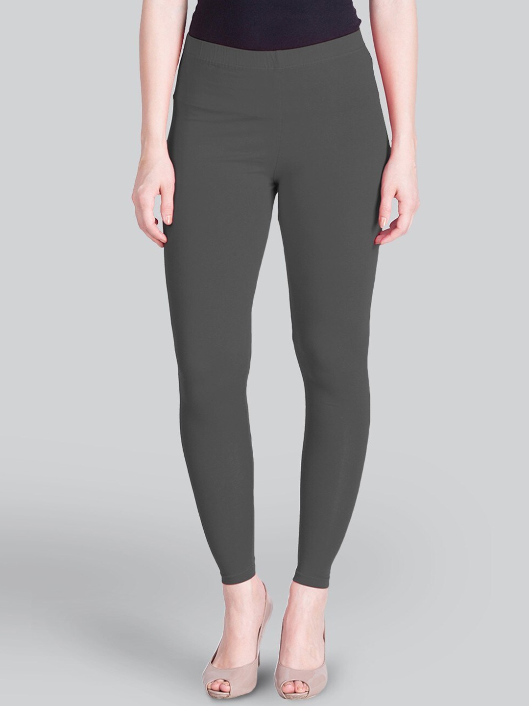 

LYRA Ankle-Length Leggings, Grey